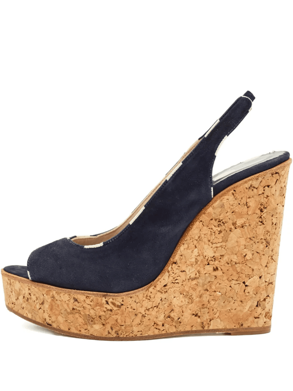 open-toe wedge sandals - Image 1