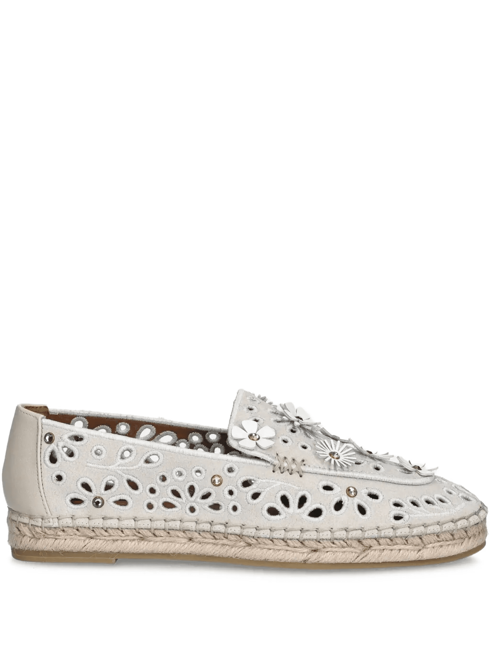 Flower broderie-anglaise espadrilles - Image 1