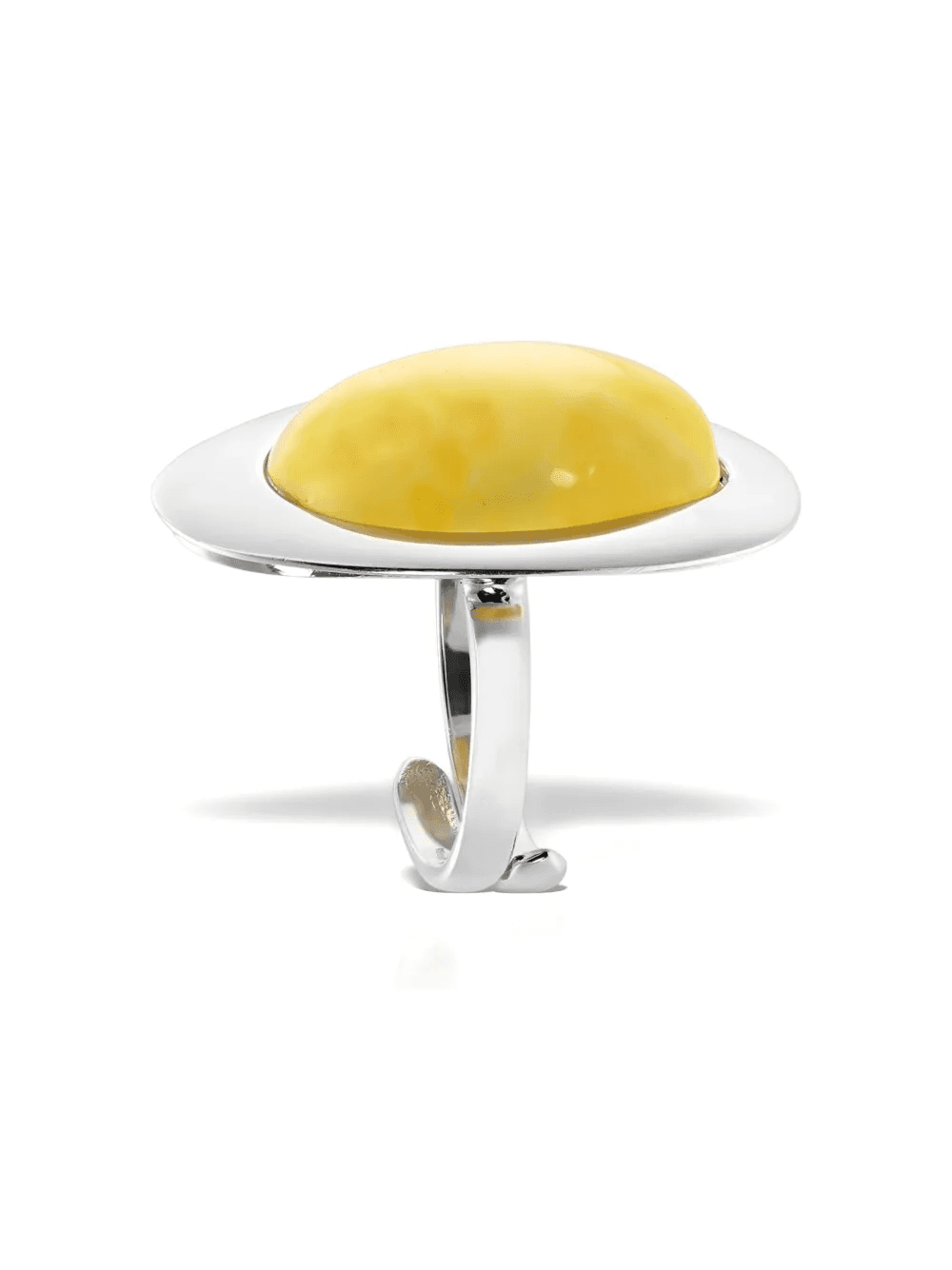 plated oval ring - Image 1