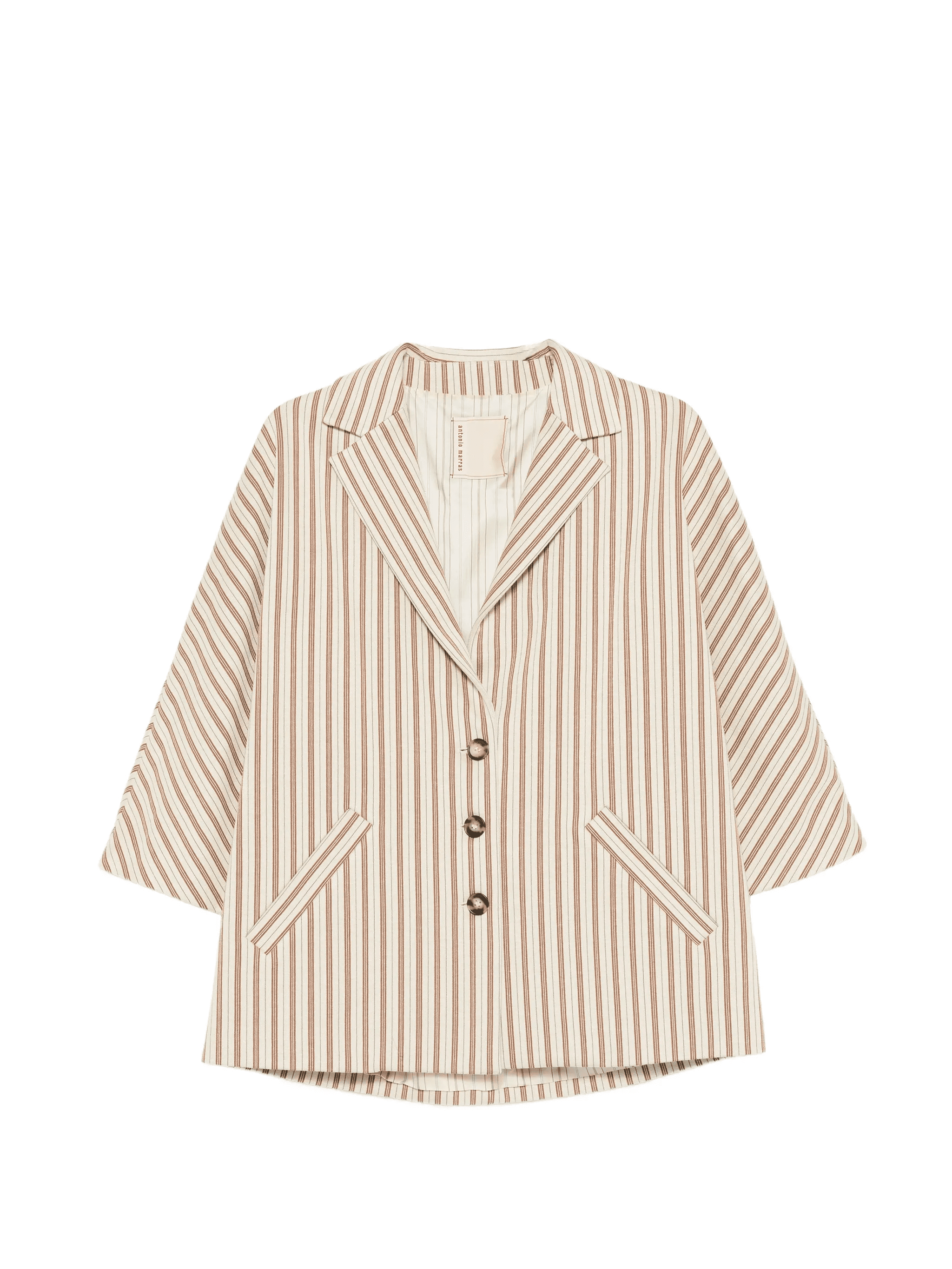 striped-pattern blazer - Image 1