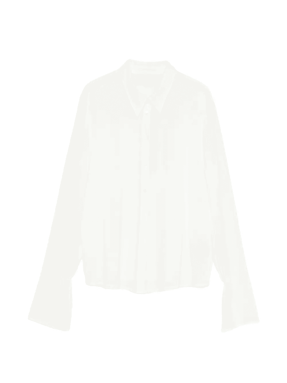 flared-sleeve shirt - Image 1