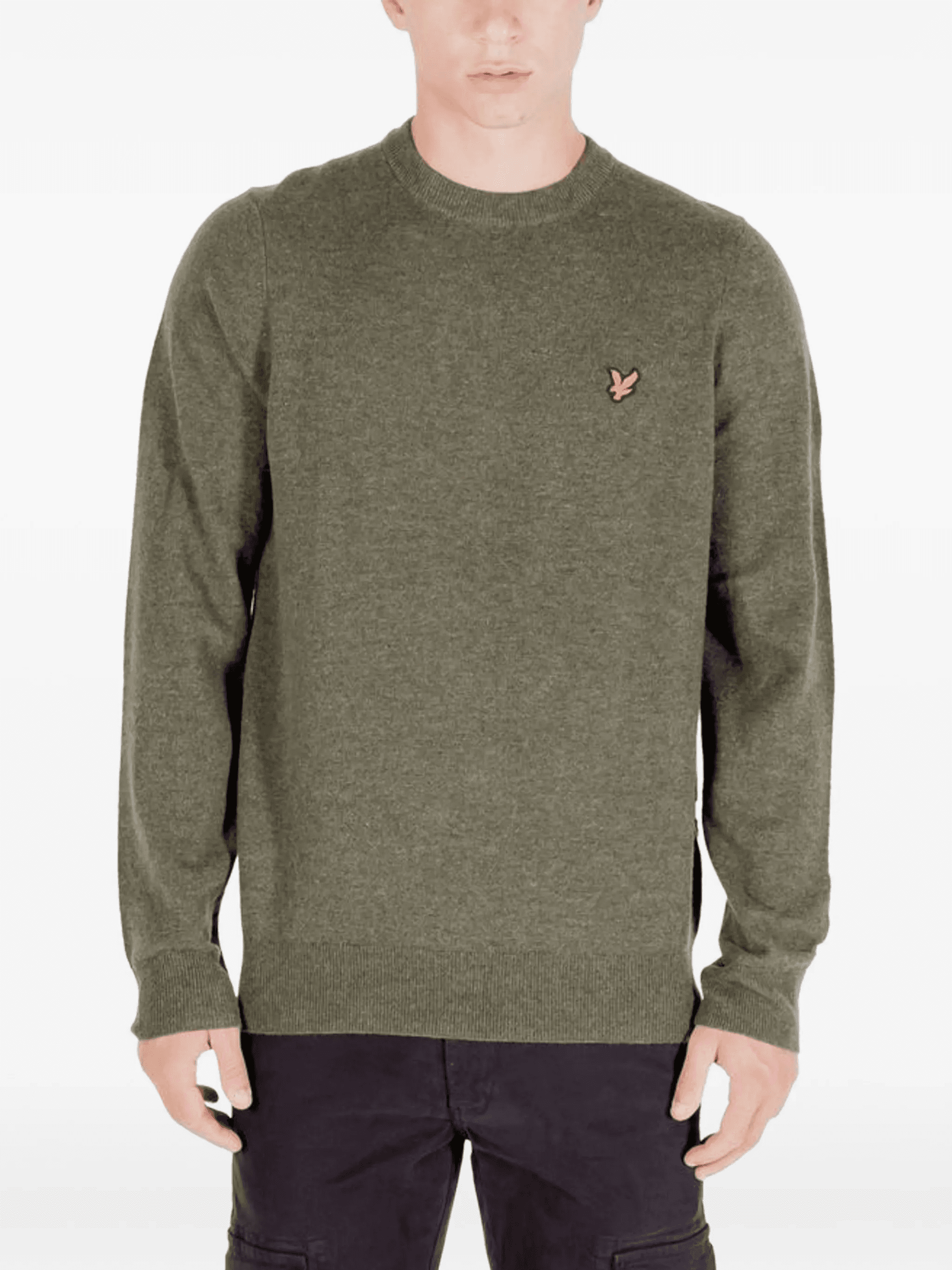 logo-patch sweater - Image 1