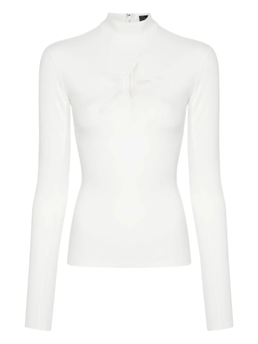 star-cut high-neck top - Image 1