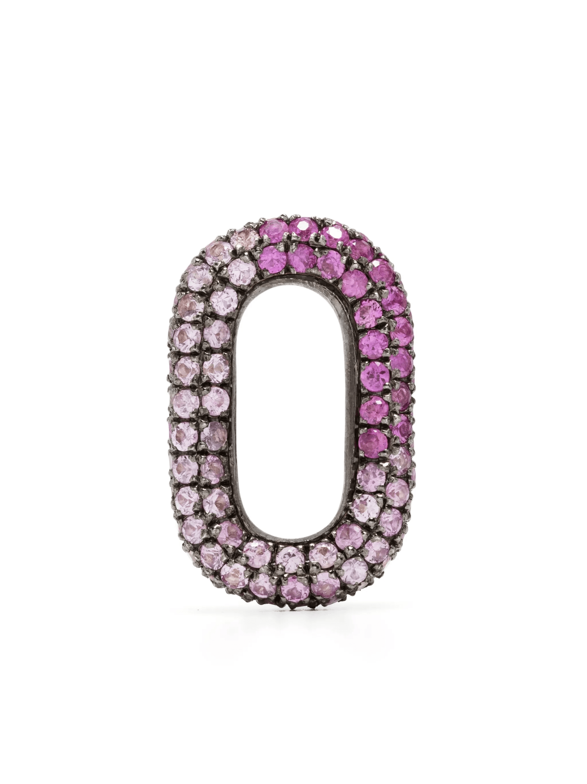 sterling silver sapphire link extension - Image 1