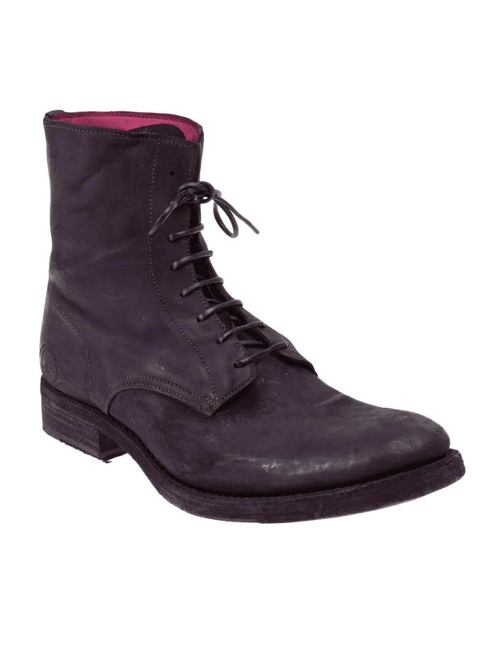 distressed lace-up boots - Image 1