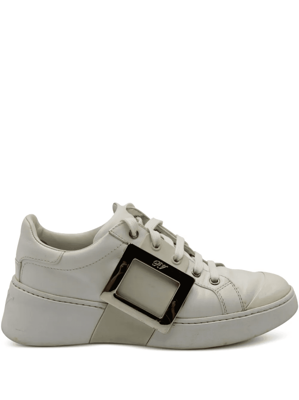 Viv Skate metal-buckle sneakers - Image 1