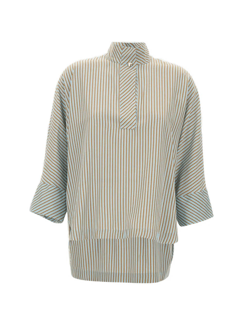 striped-pattern blouse - Image 1
