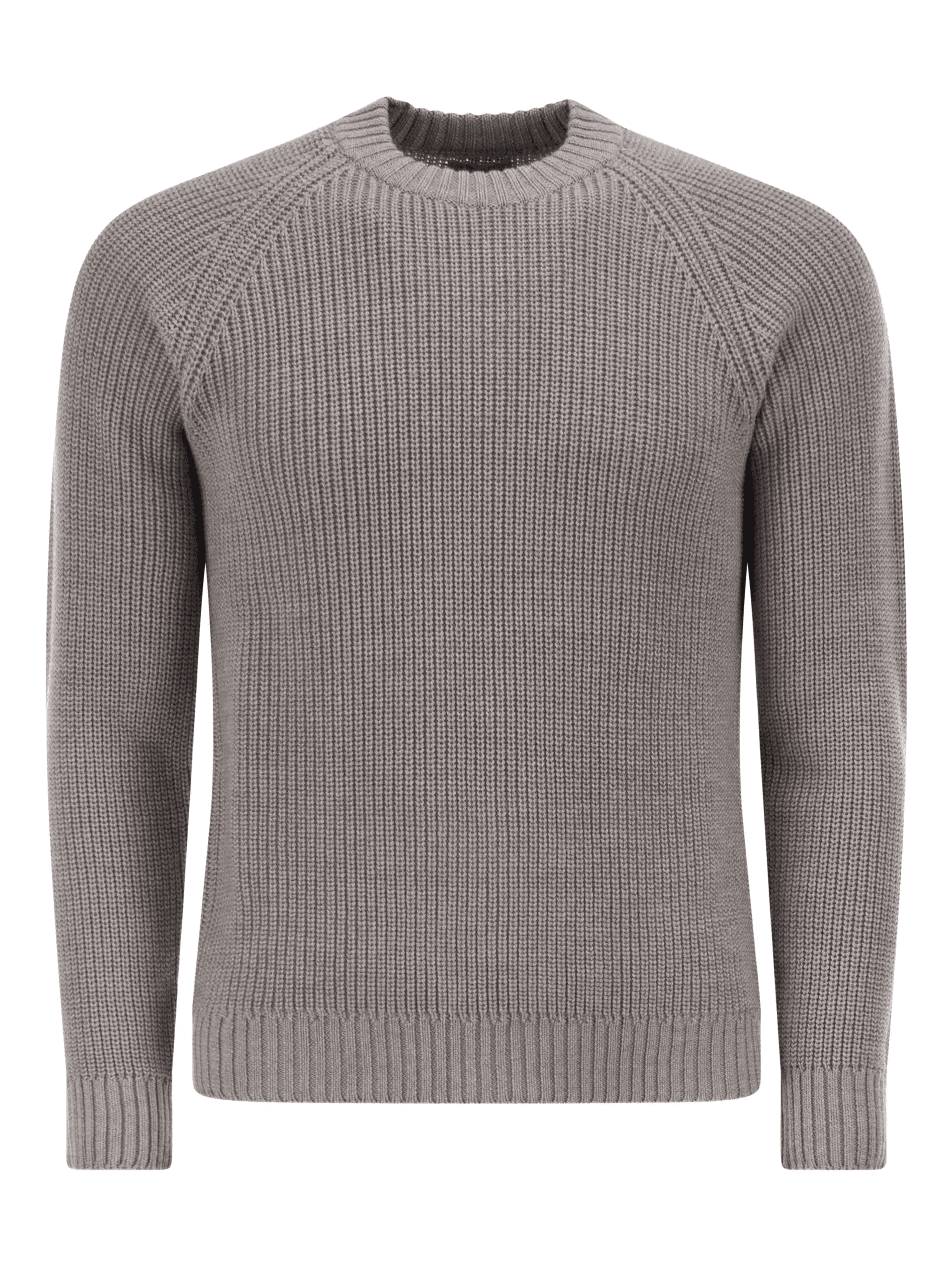 ribbed crew-neck sweater - Image 1