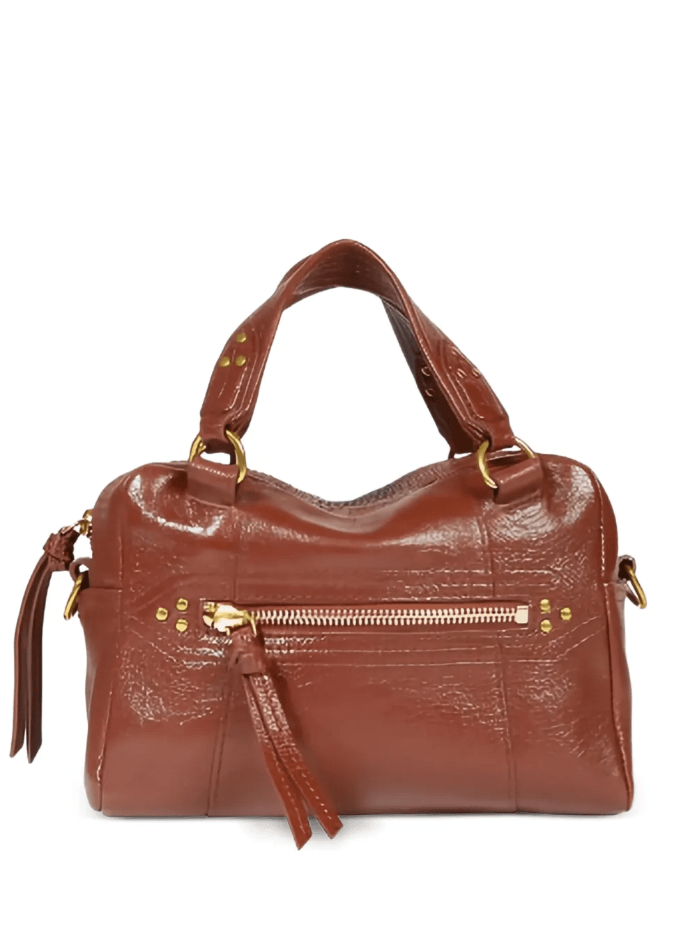 mini Lucky zip bowling tote bag - Image 1