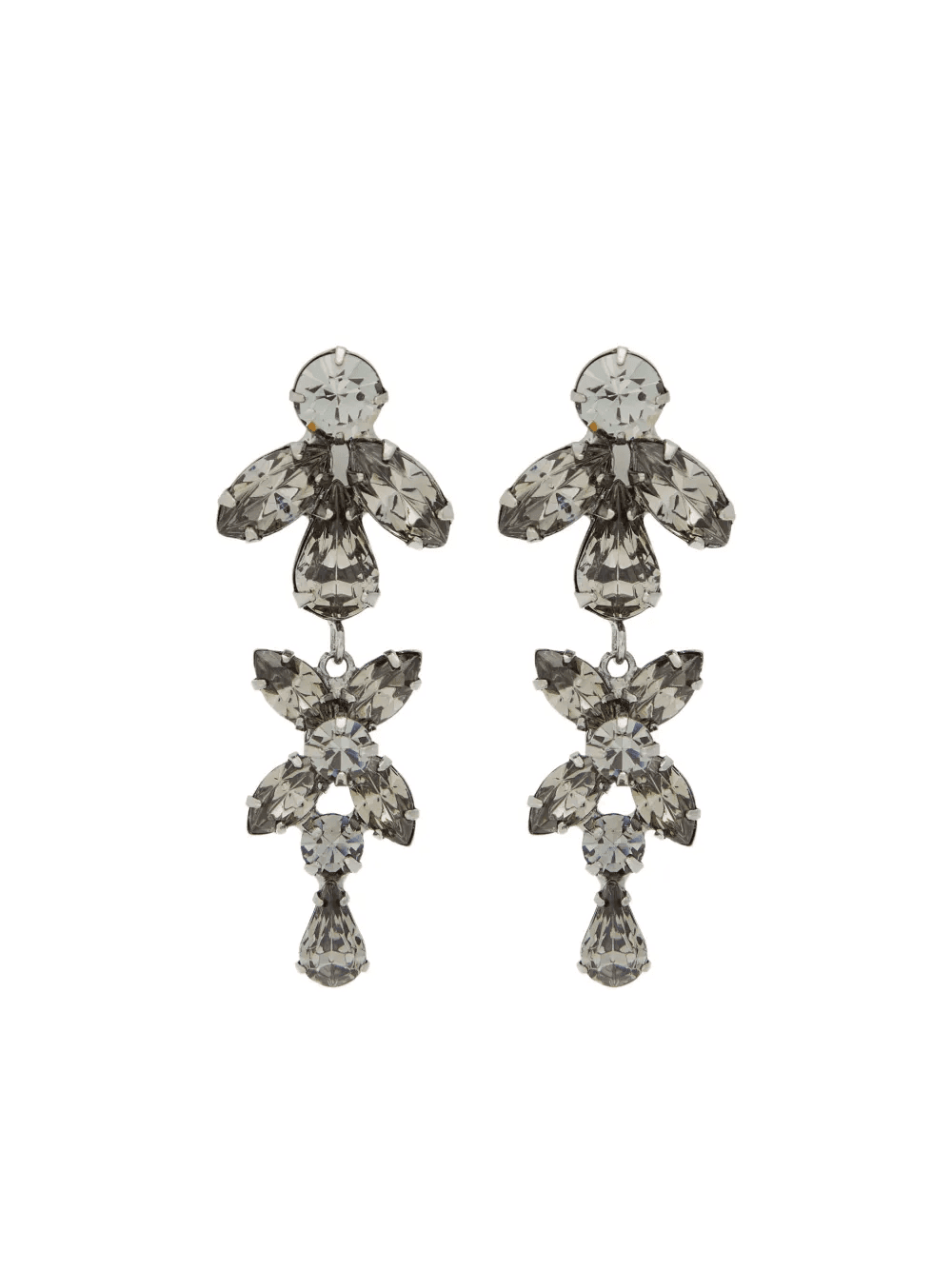 Liss teardrop embellished earrings - Image 1