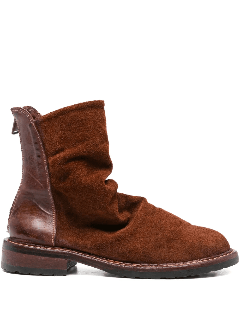 suede zipped boots - Image 1
