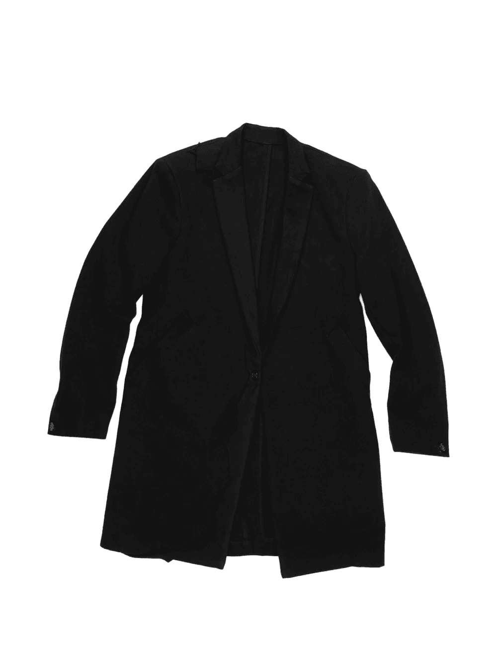 button notched lapels jacket - Image 1