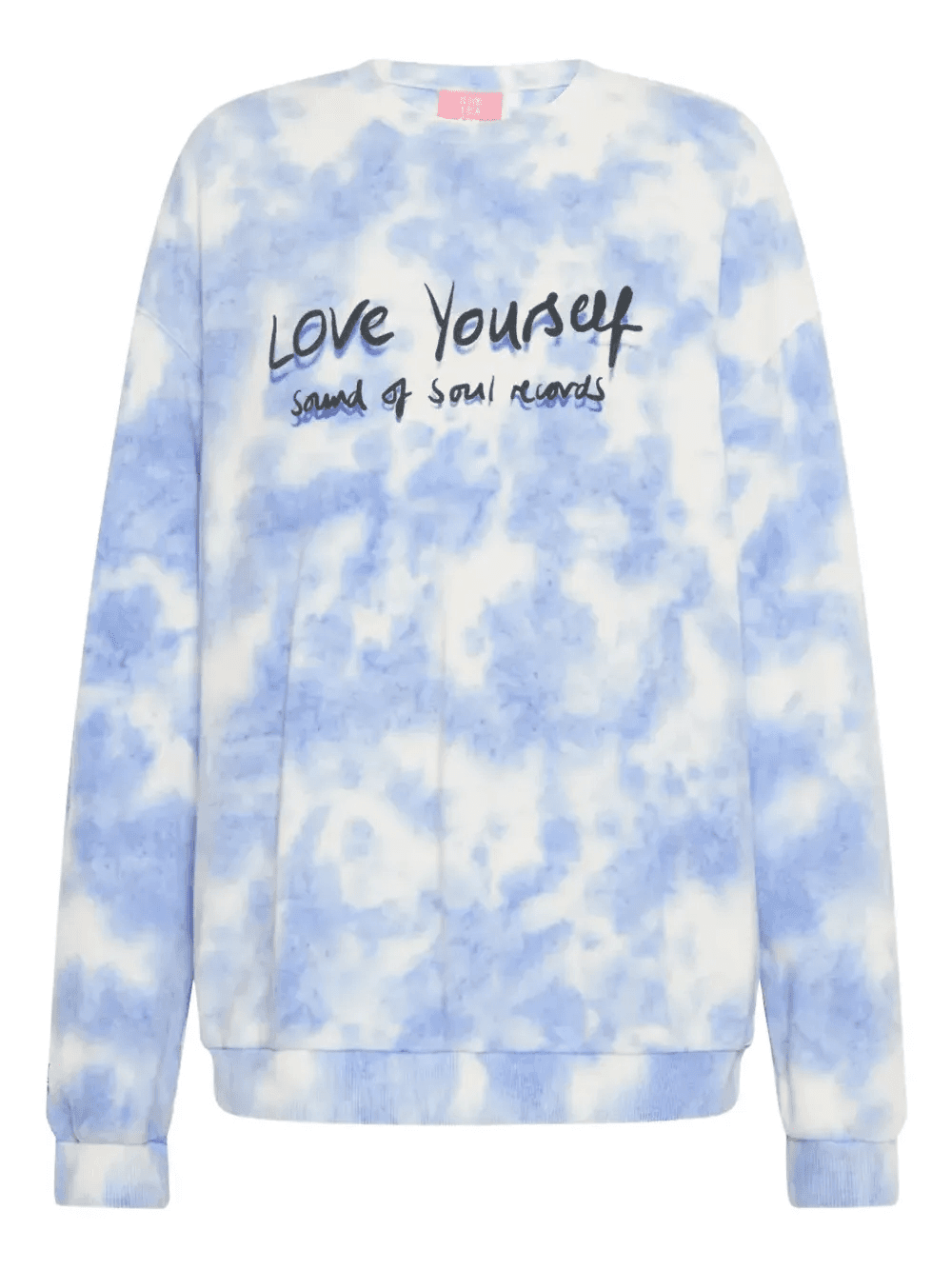 tie-dye round-neck sweatshirt - Image 1