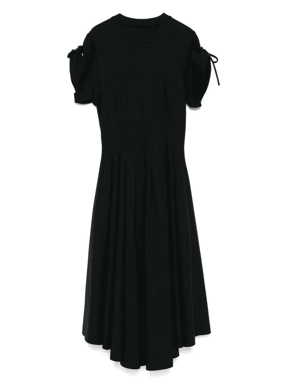 pleat-detail midi dress - Image 1