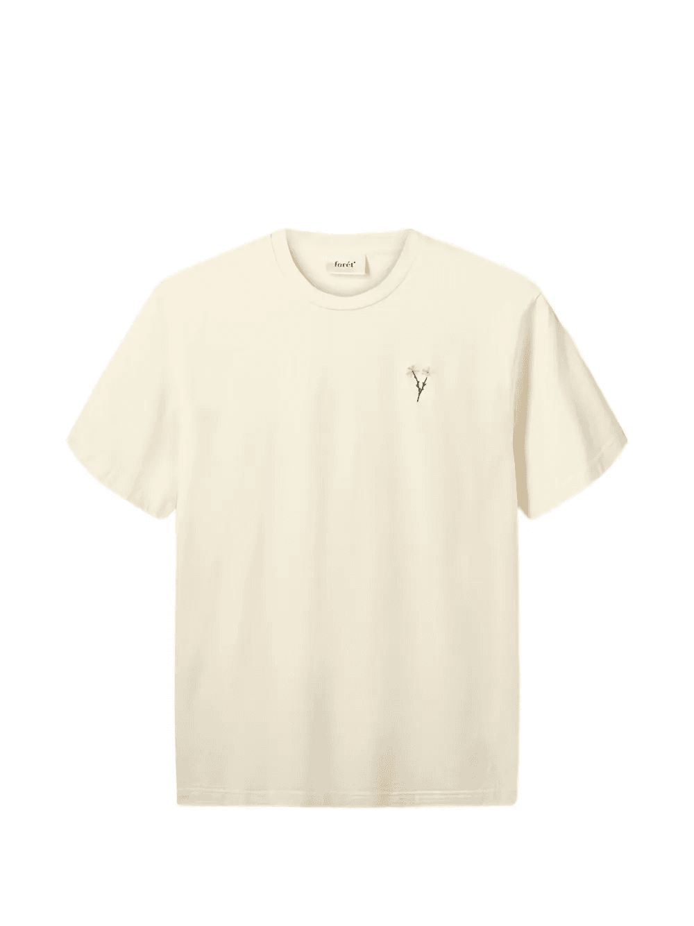 Posy floral-embroidered T-shirt - Image 1