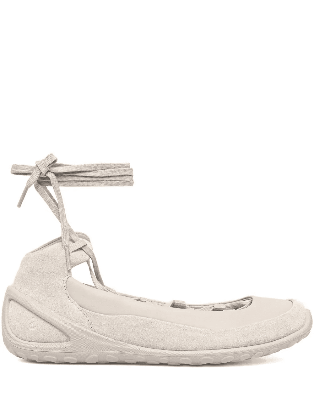 lace-up ballet flats - Image 1