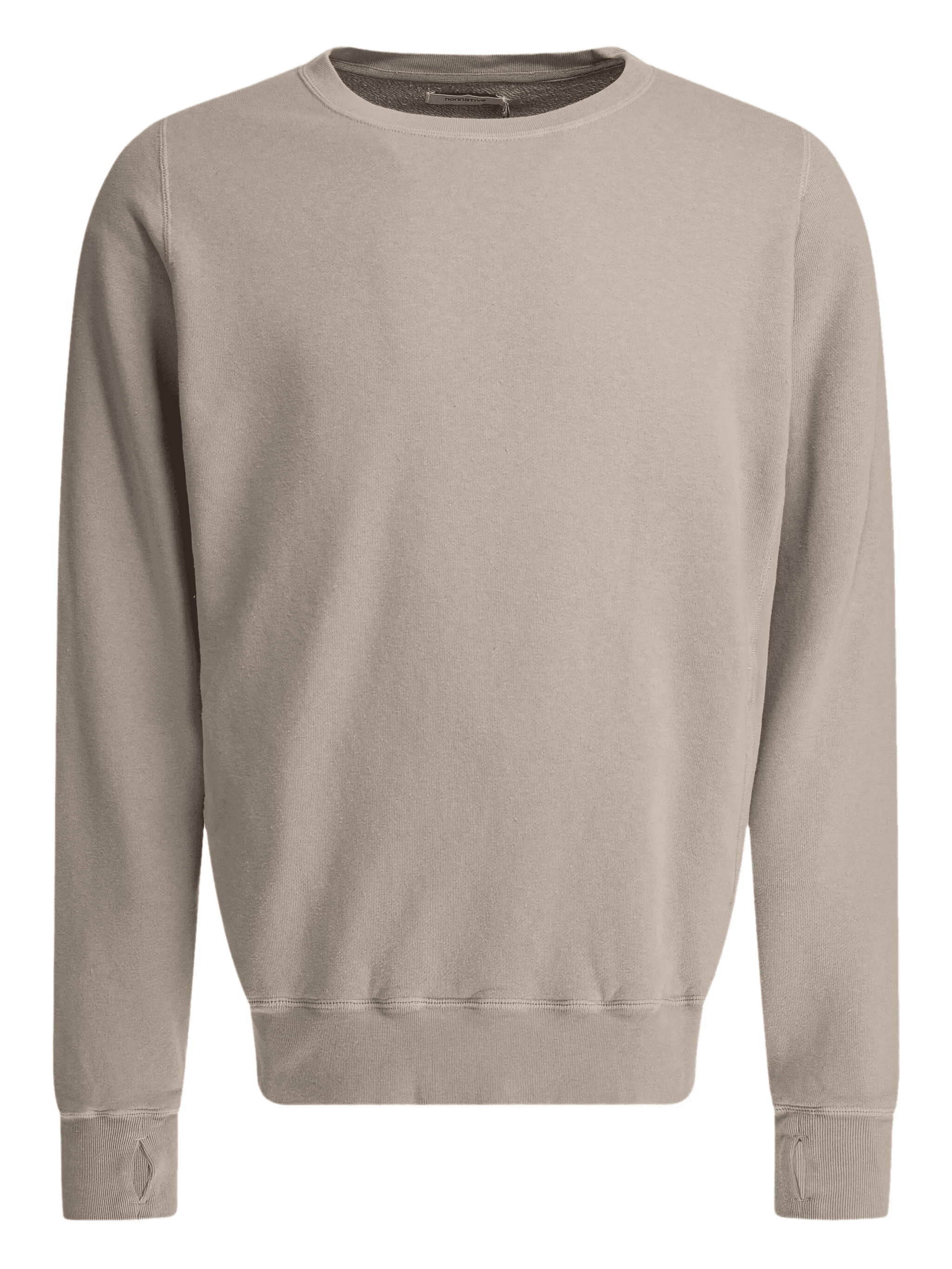 cotton crew-neck sweatshirt - Image 1