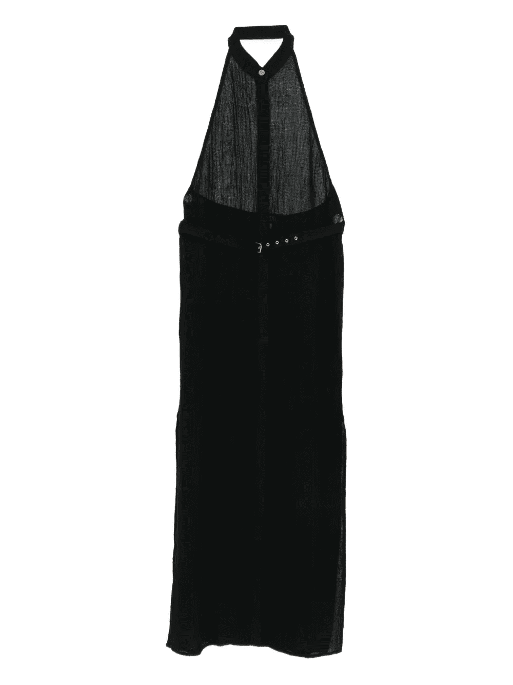 Jabal halterneck belted midi dress - Image 1