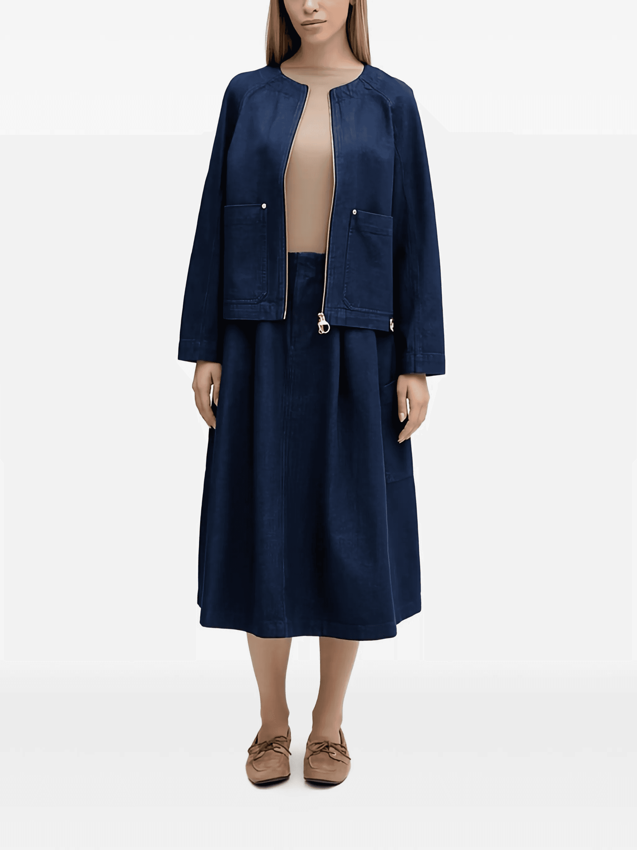 boat-neck top - Image 1