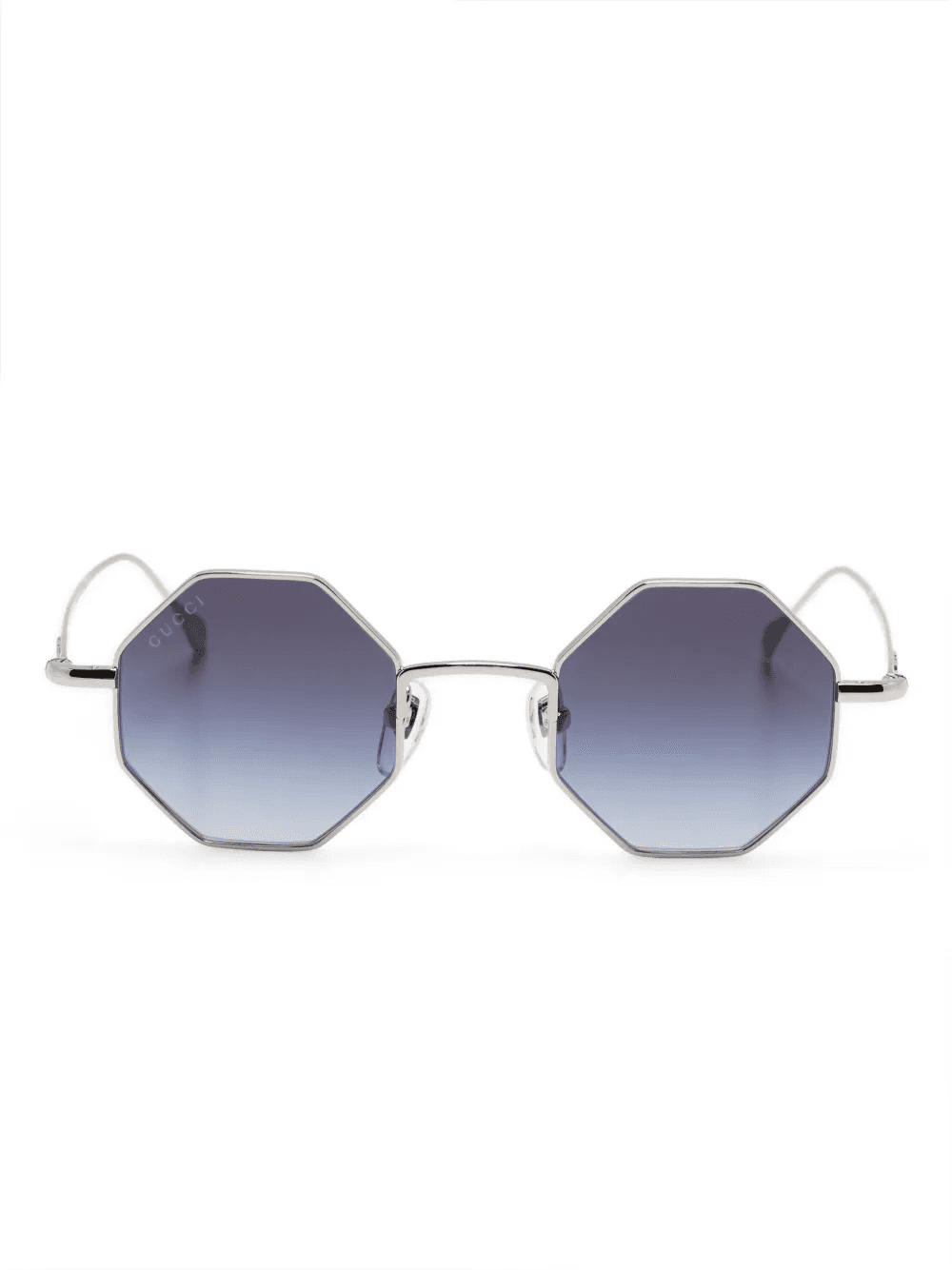geometric-frame sunglasses - Image 1