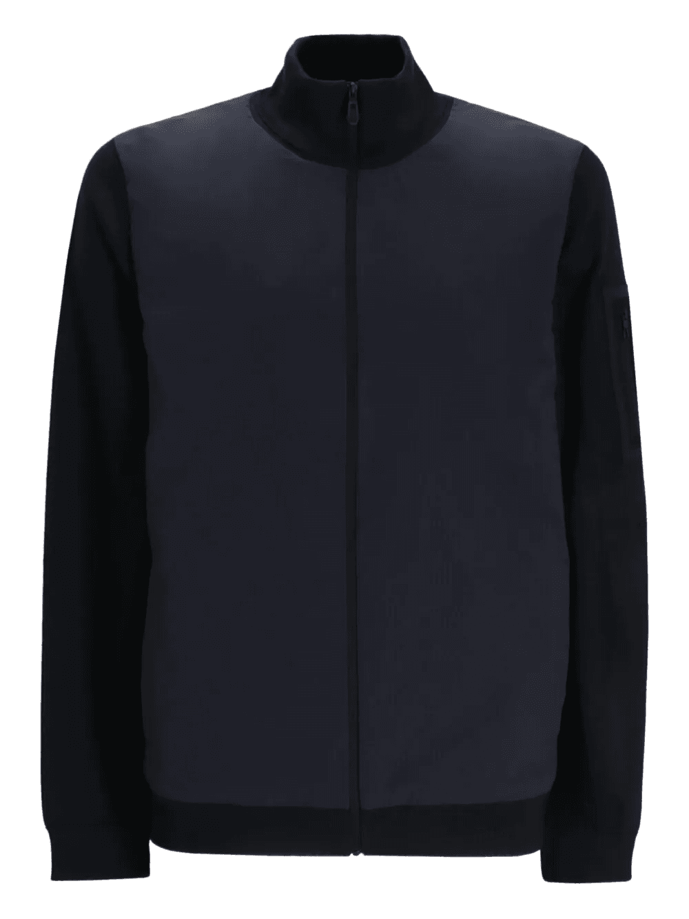 zip-fastening sweatshirt - Image 1