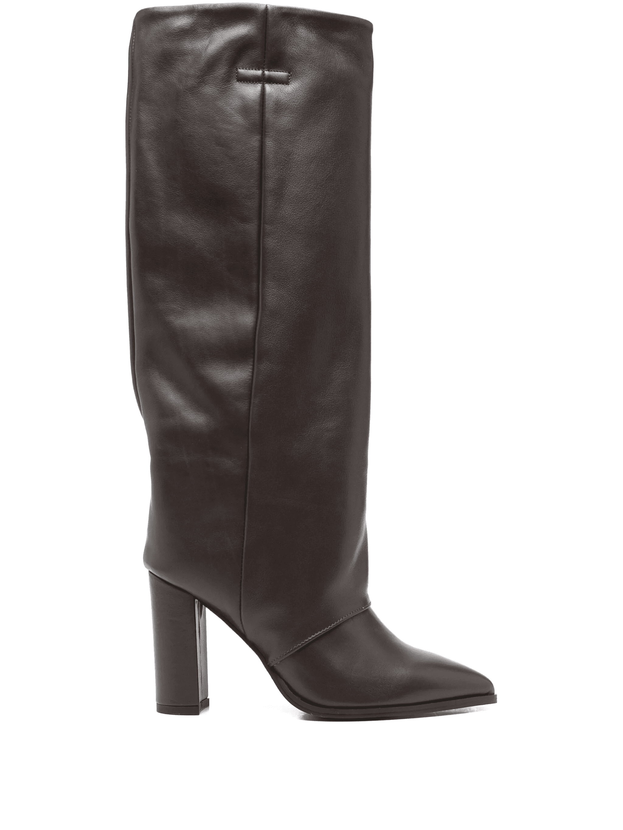 95mm calf leather knee-high boots - Image 1