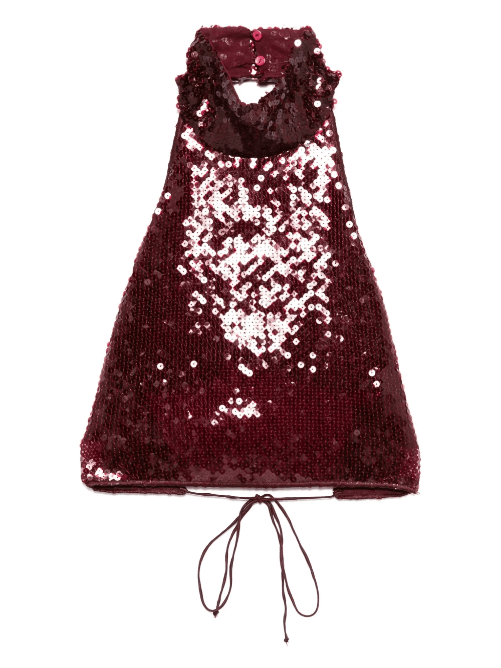 Marylin sequin halterneck crop top - Image 1