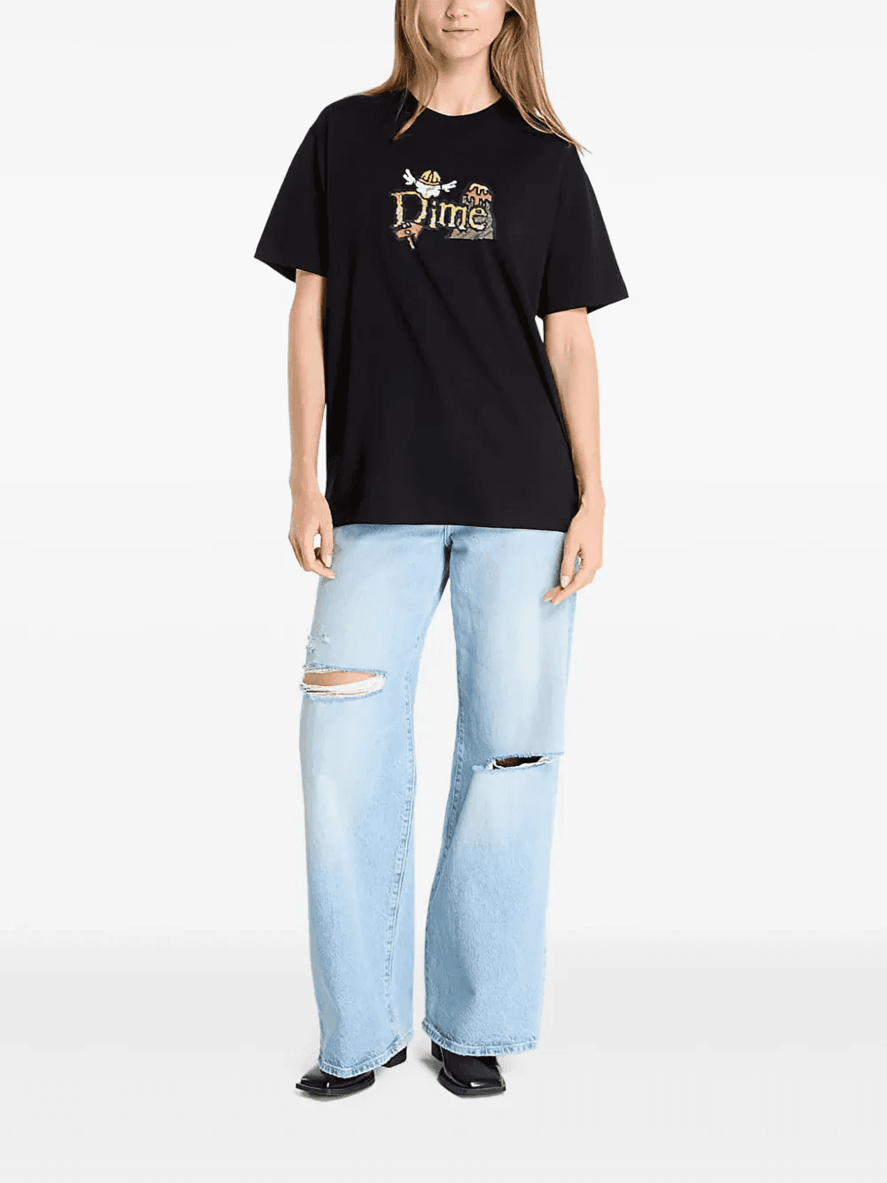 graphic-print cotton T-shirt - Image 1