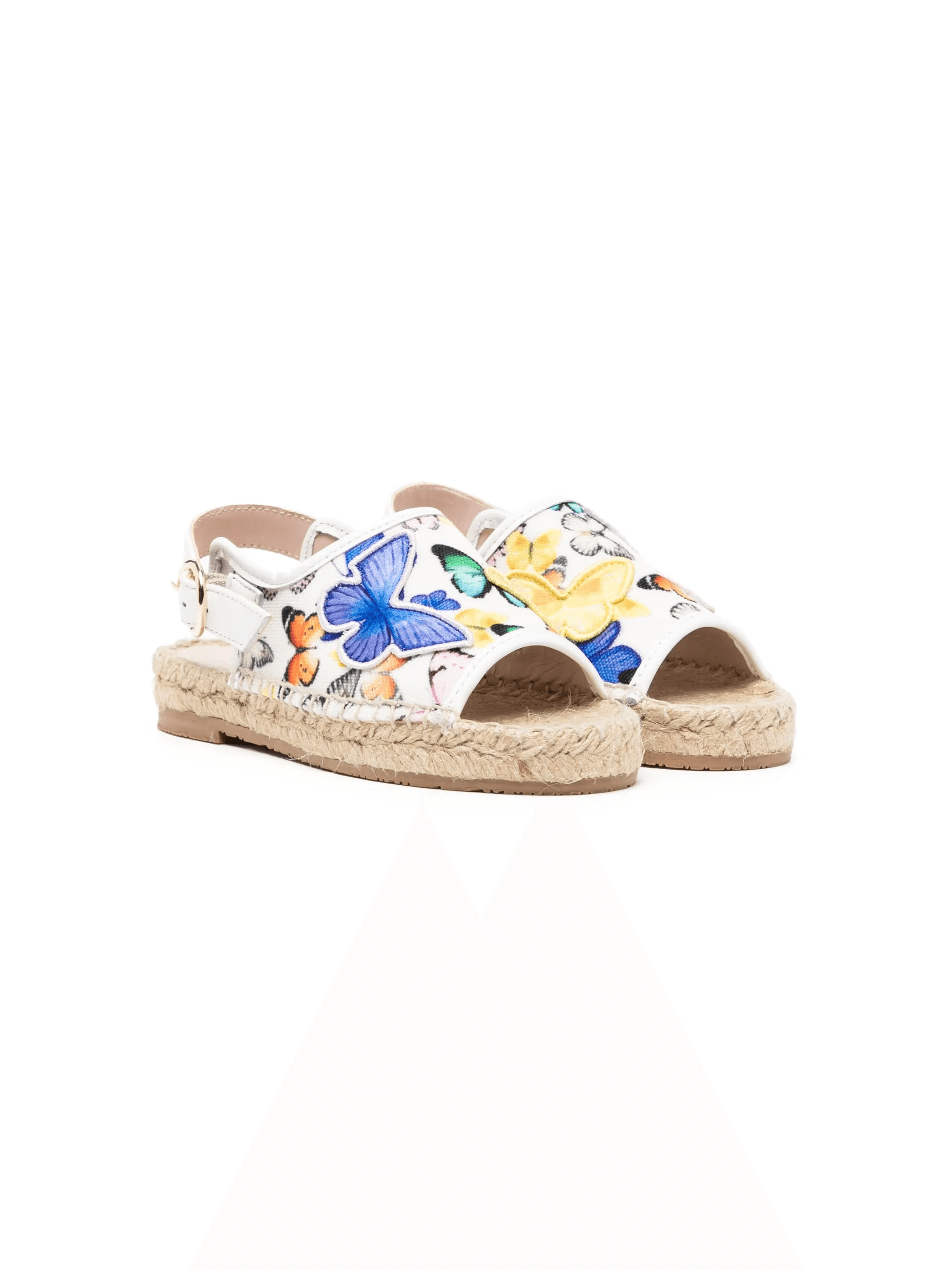 butterfly-print open-toe sandals - Image 1