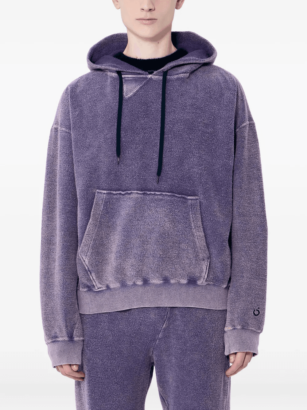 hand-dyed twisted cotton sweatshirt - Image 1