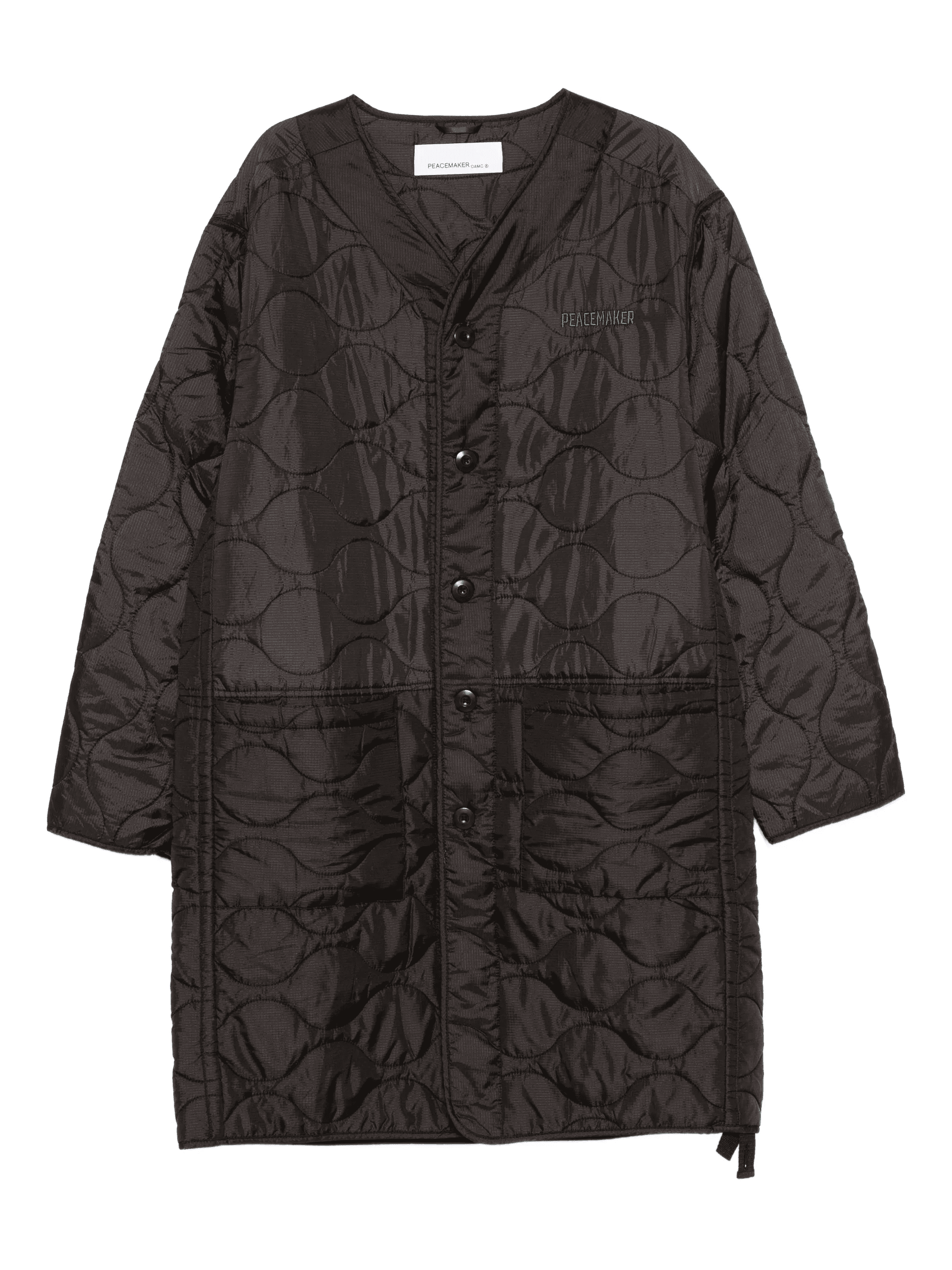 long-sleeve pocket coat - Image 1