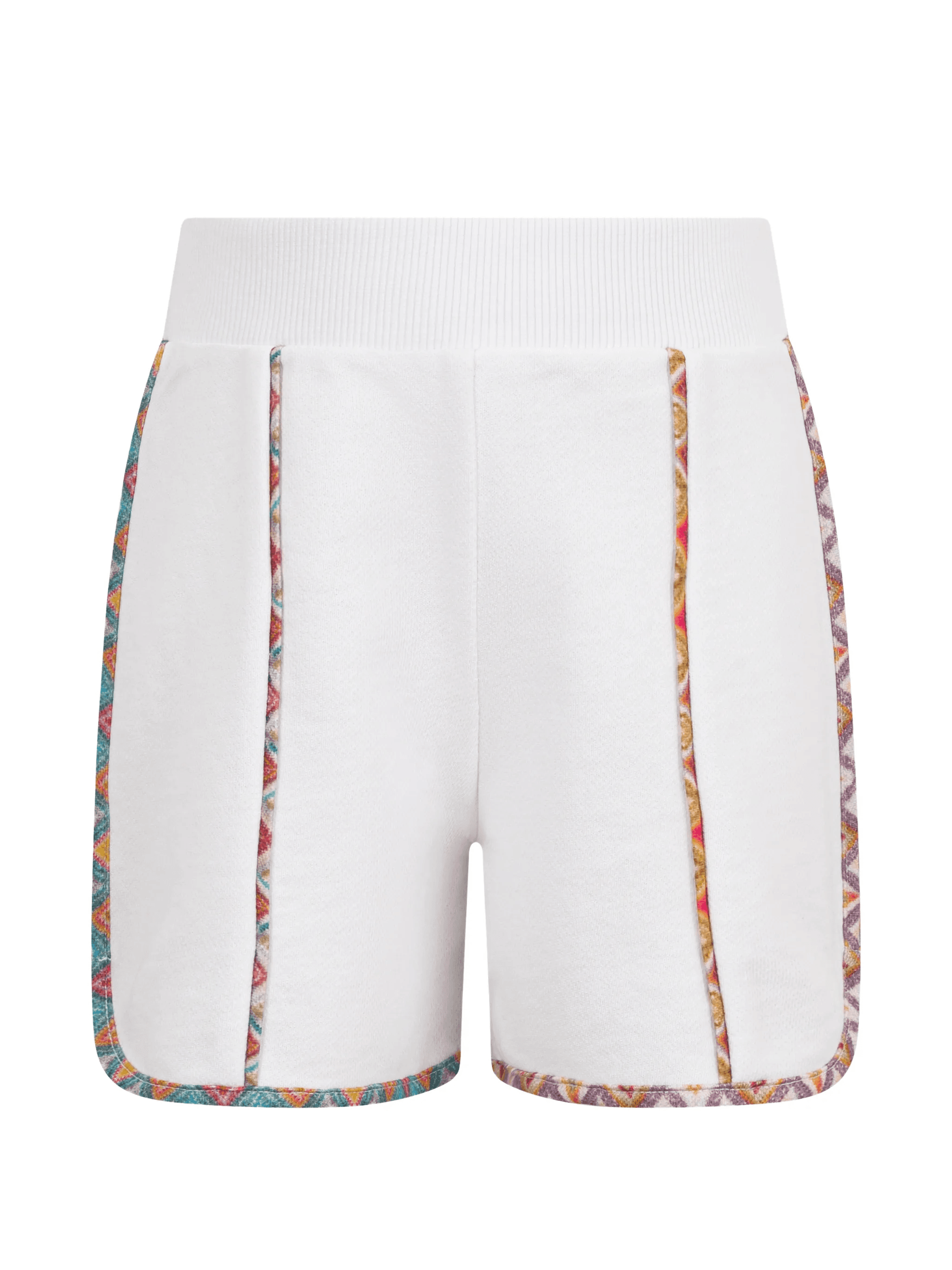 zig-zag-trim shorts - Image 1