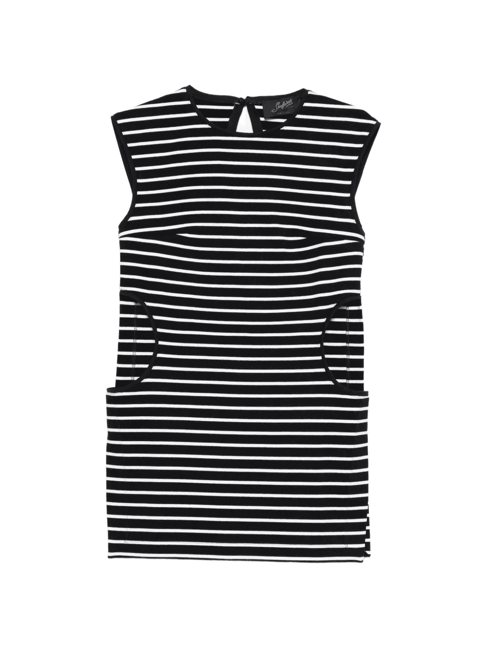 striped pocket dress - Image 1
