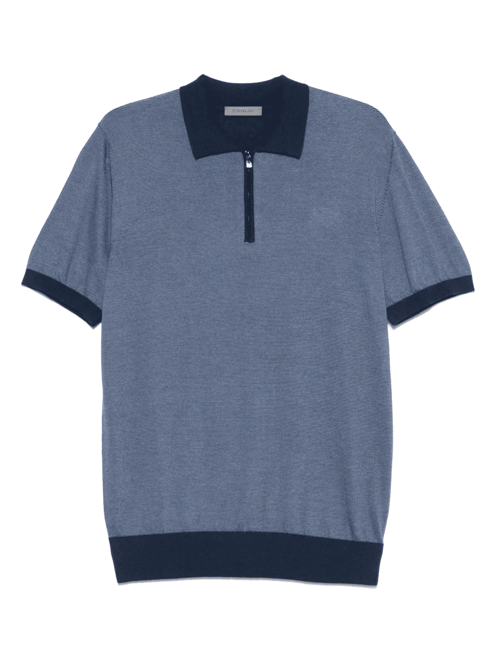 knitted polo shirt - Image 1