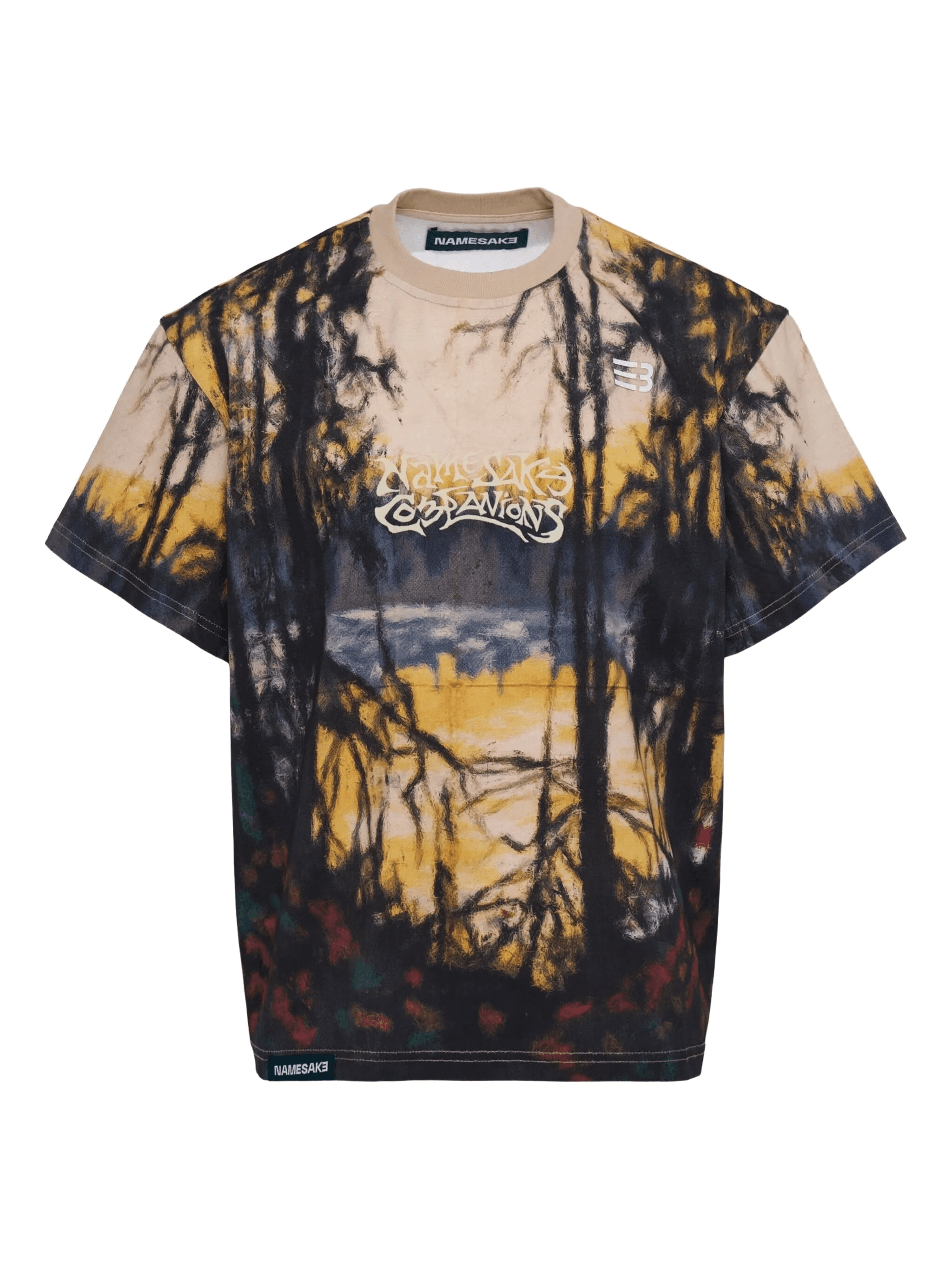 forest-print T-shirt - Image 1