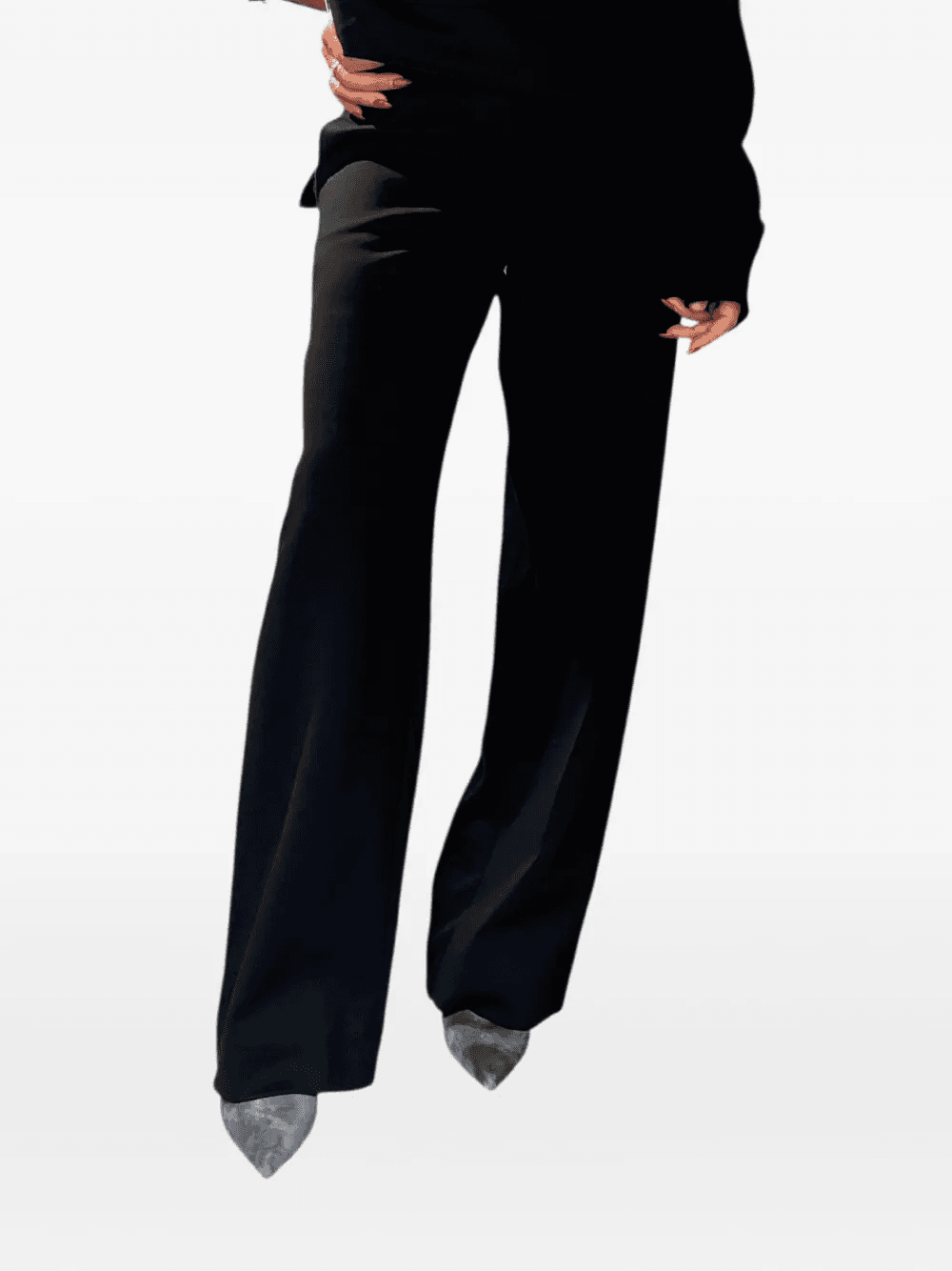 tonal-stitching trousers - Image 1