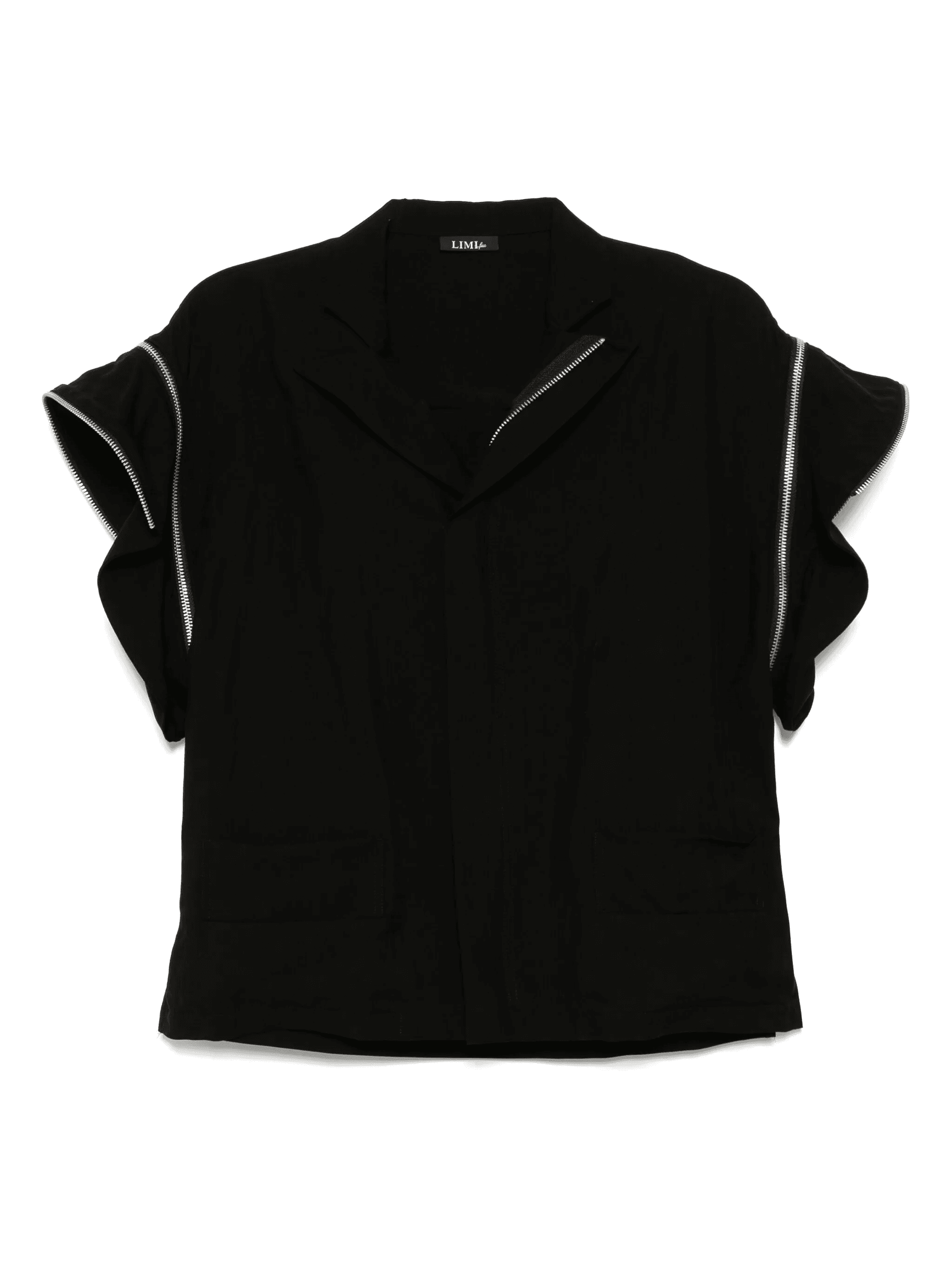 twisted gabardine blazer - Image 1