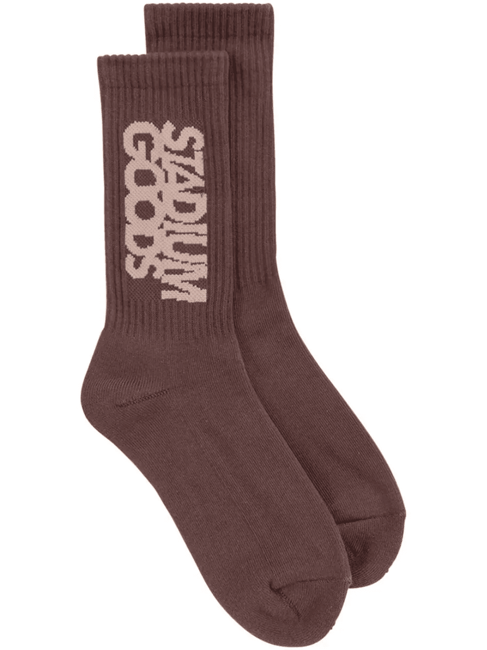 logo-print ''Bark Brown'' crew socks - Image 1