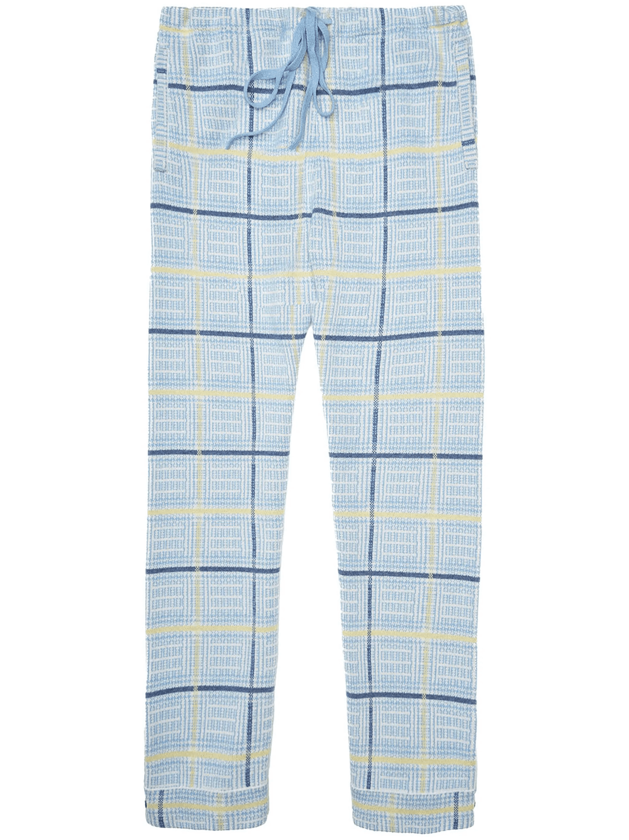 check-print trousers - Image 1