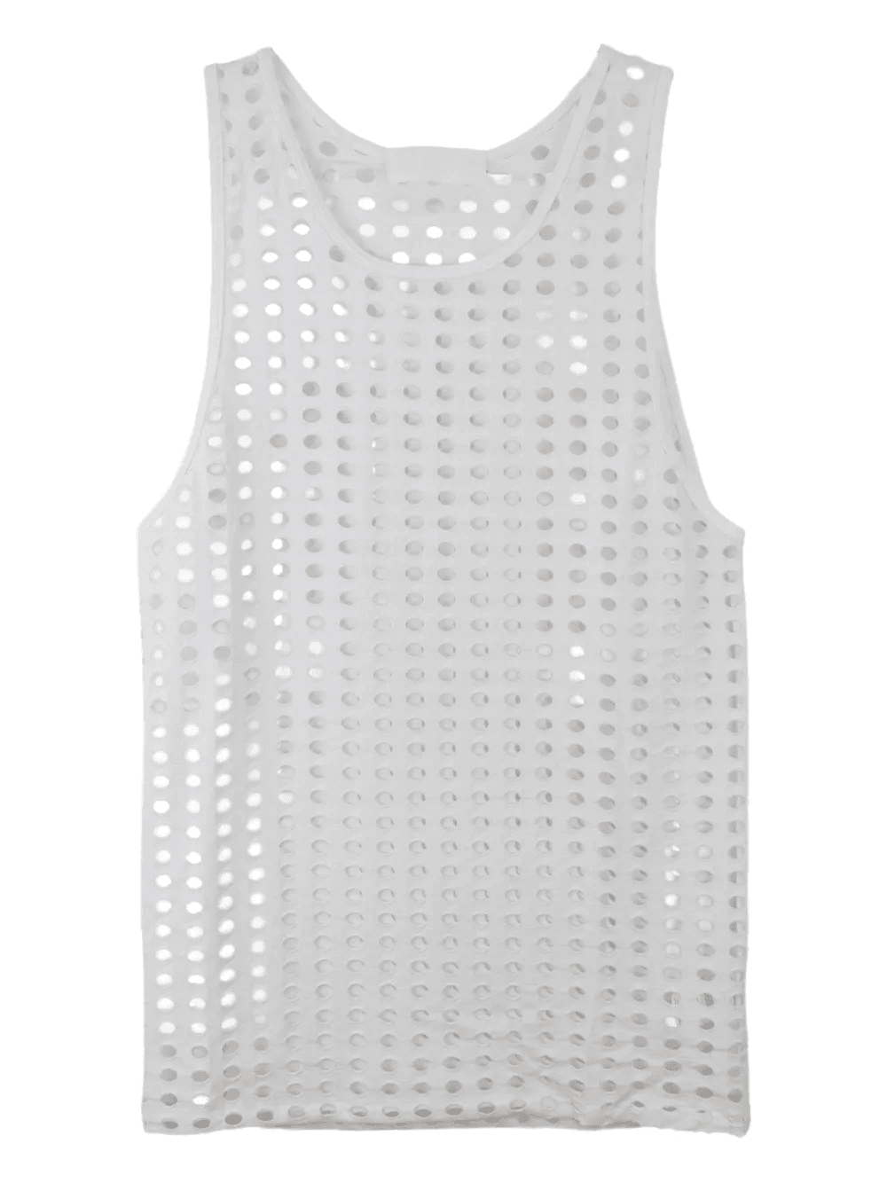 Laser Cut cotton tank top - Image 1