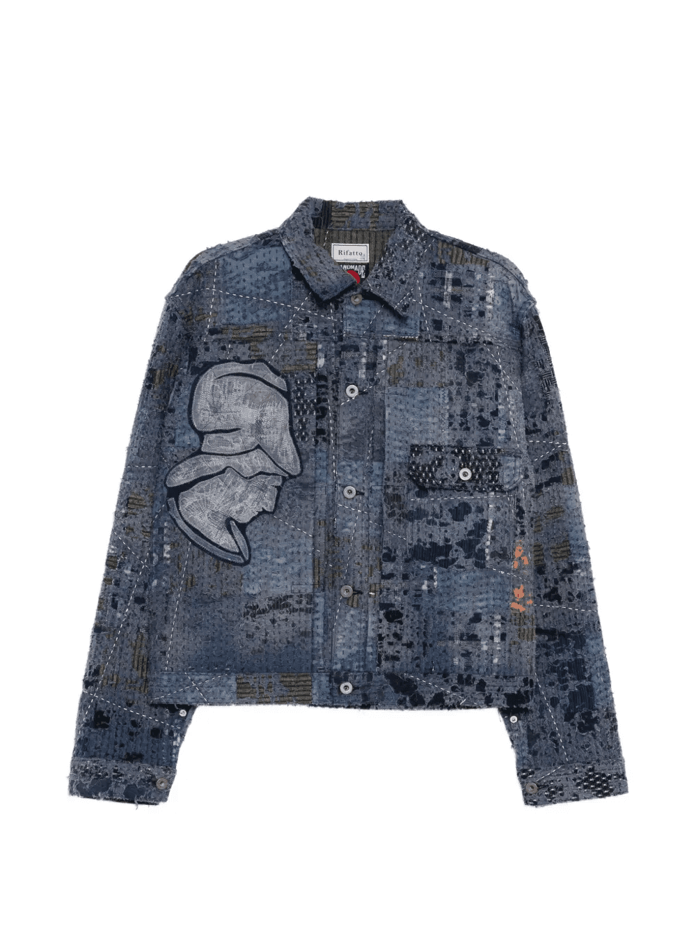 patch-work jacket - Image 1