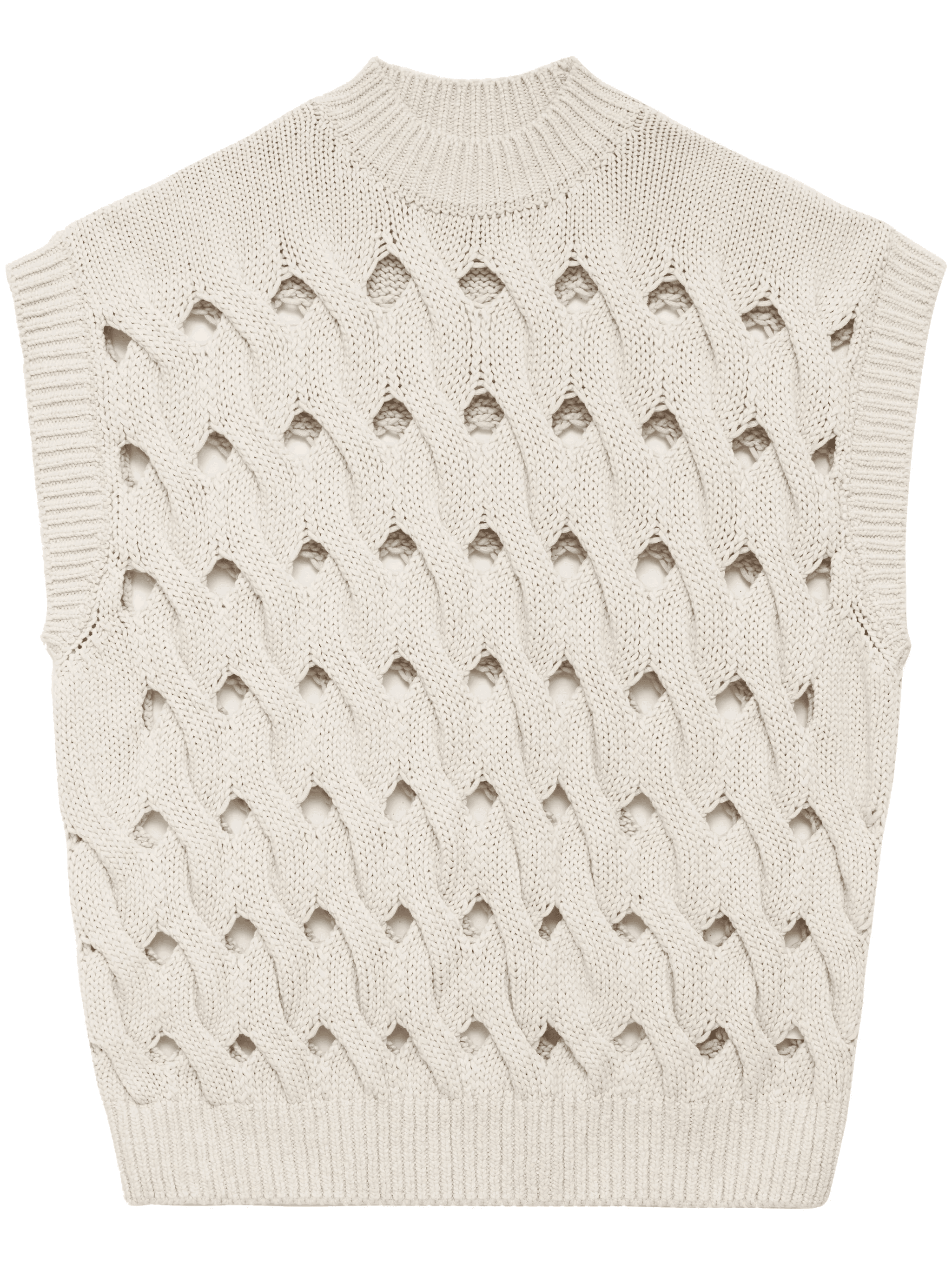 Dray open-knit vest - Image 1