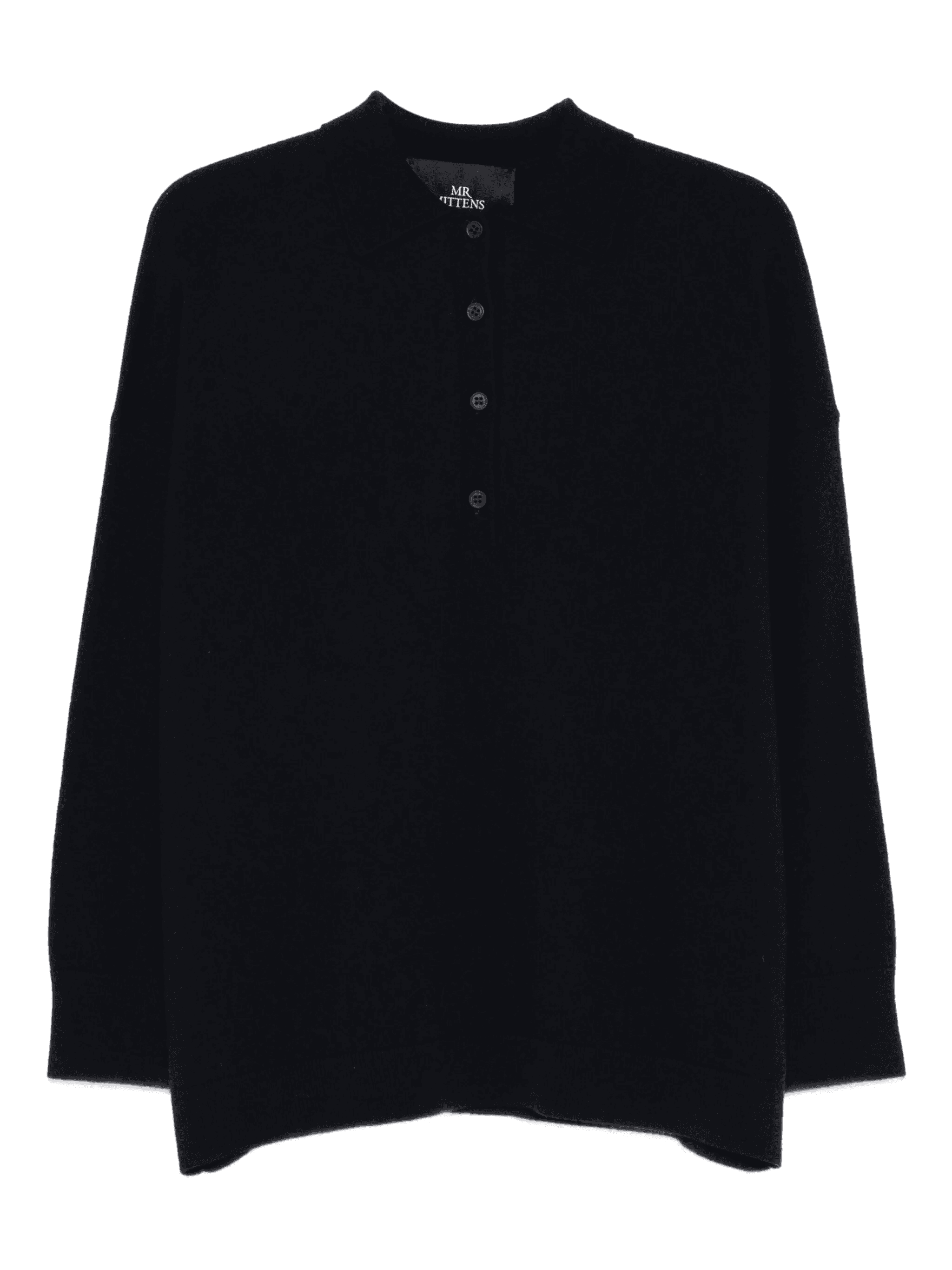 Gigi knitted polo top - Image 1