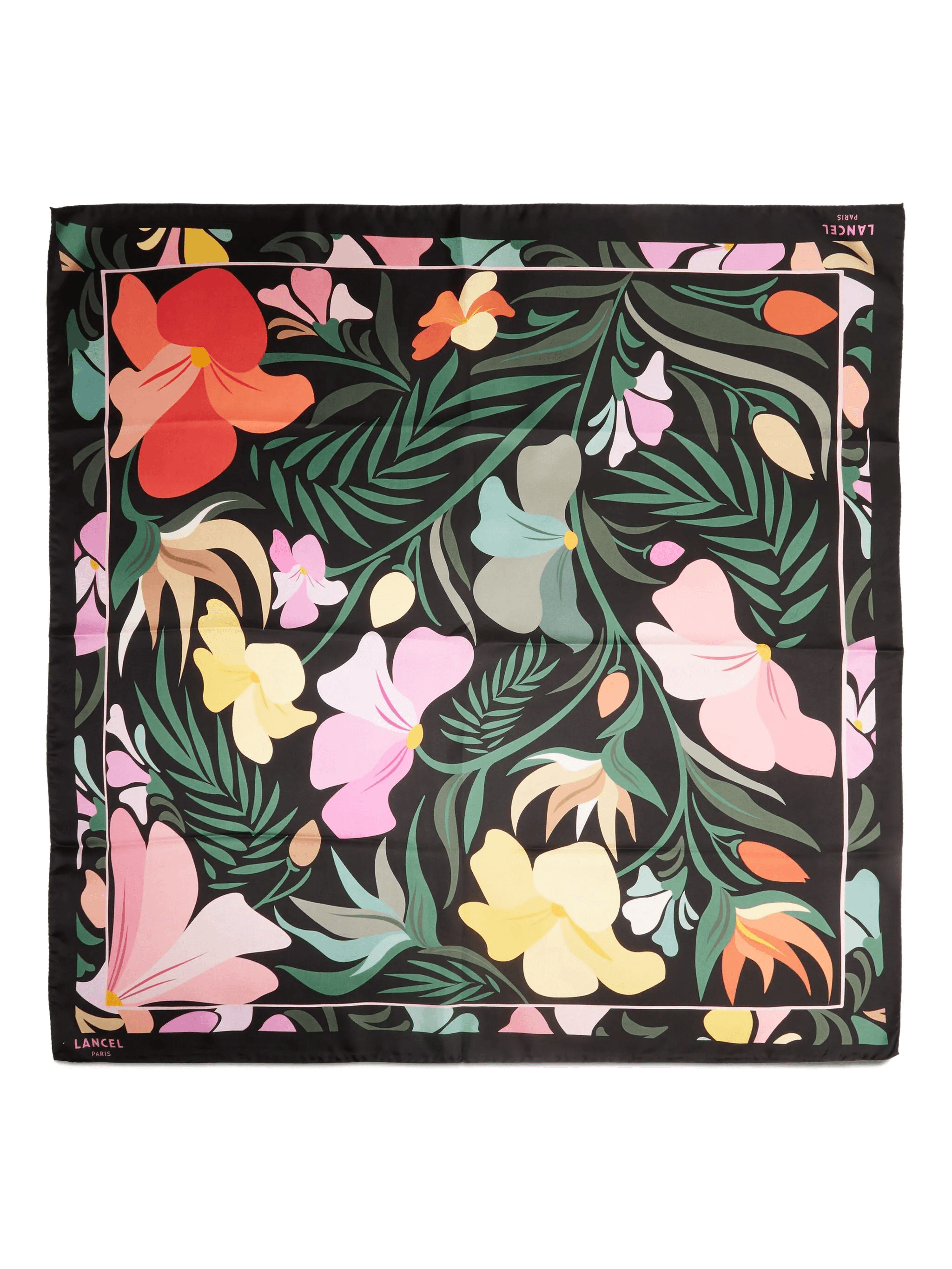 Reve De Fleurs silk scarf - Image 1