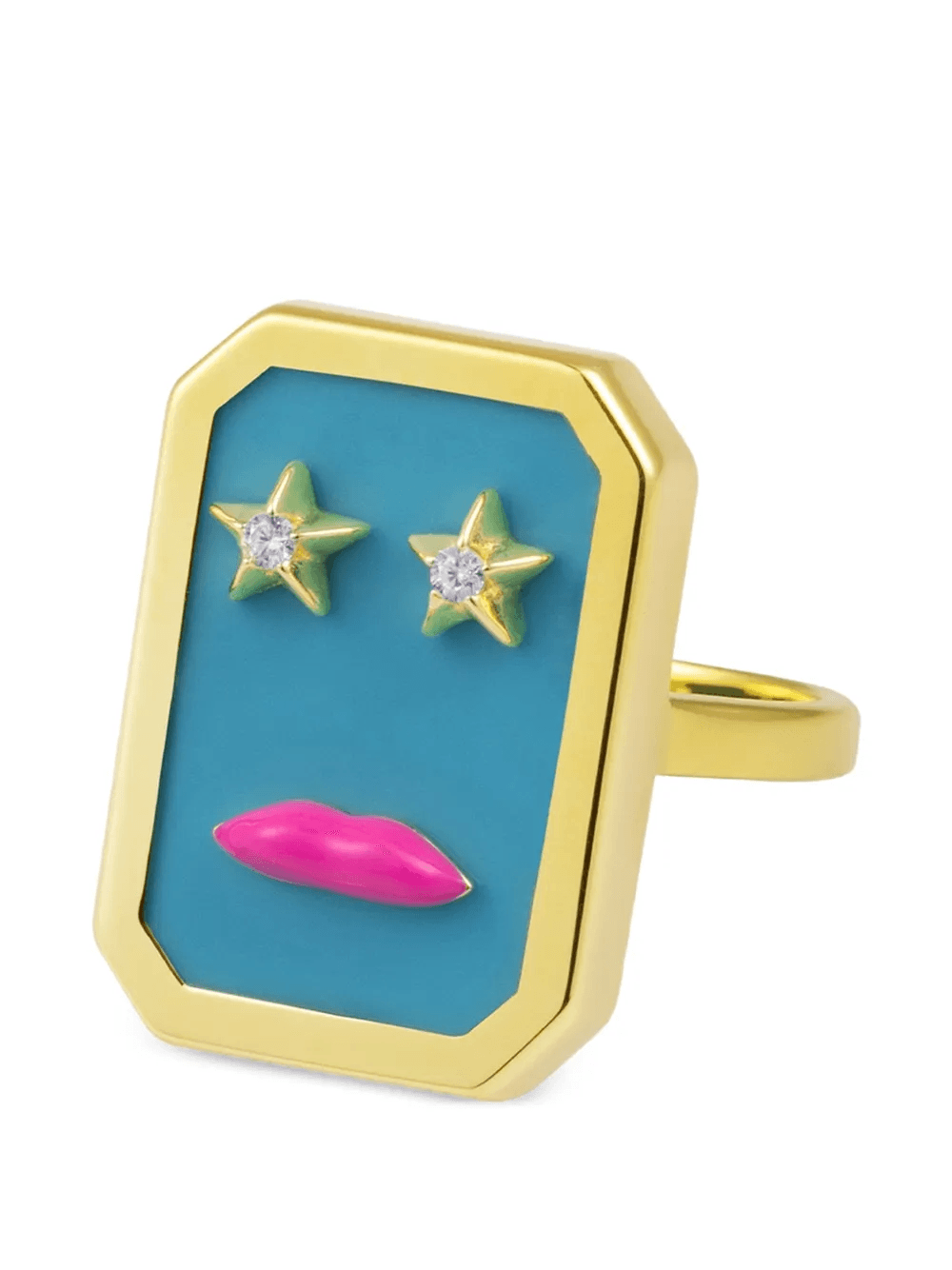 face star ring - Image 1