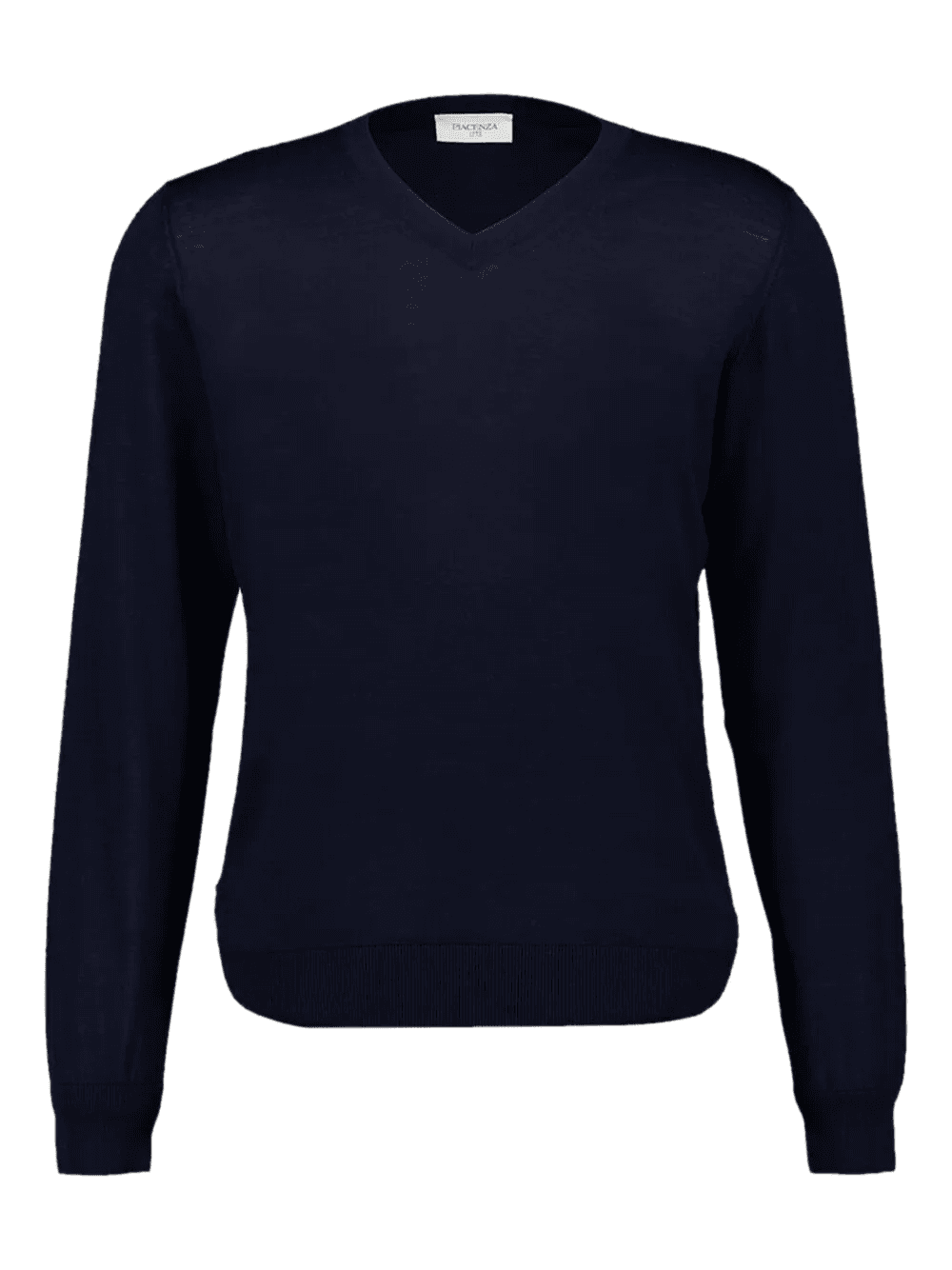 V-neck long-sleeve sweater - Image 1