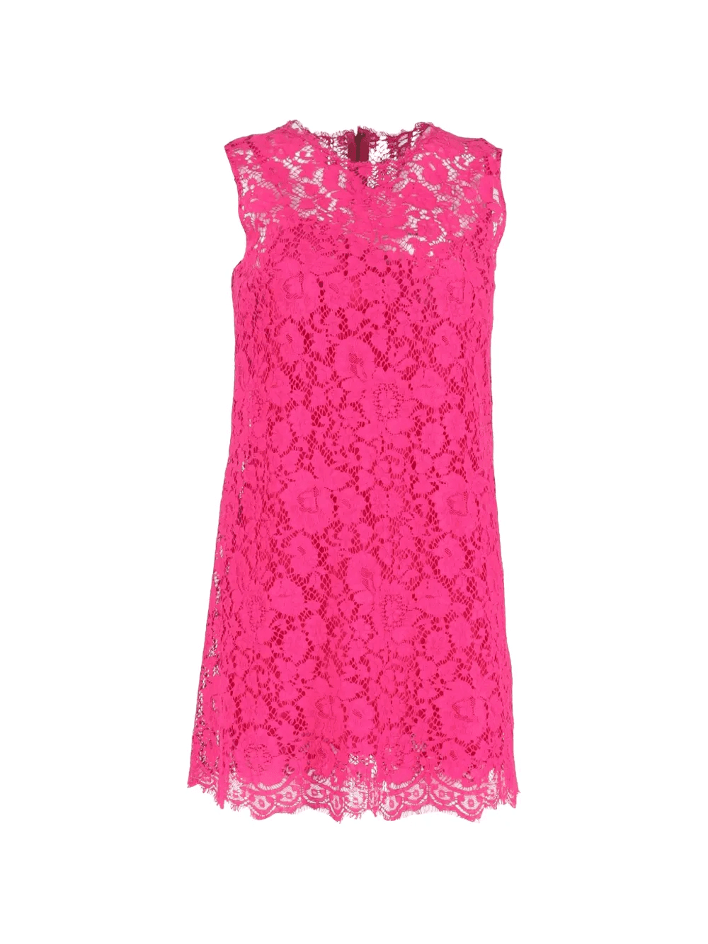 lace scalloped mini dress - Image 1