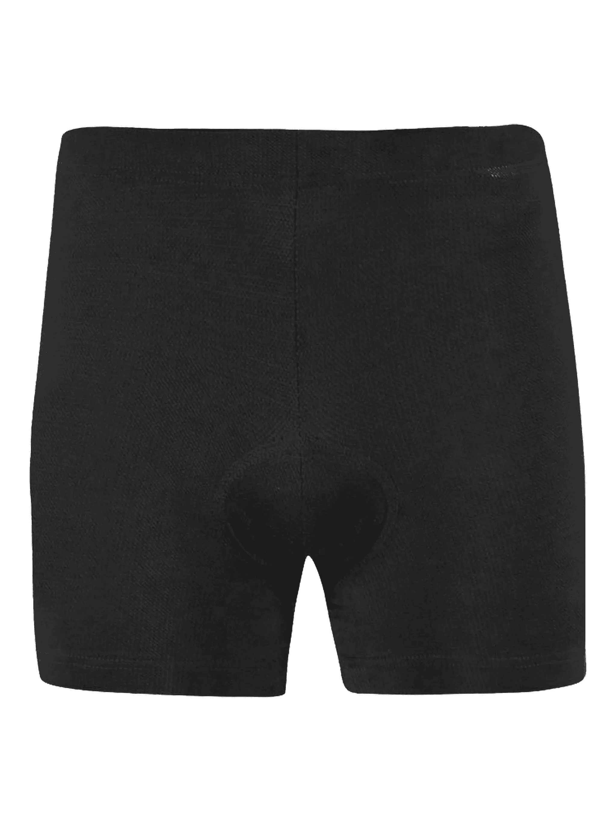 padded elasticated-waist cycling shorts - Image 1