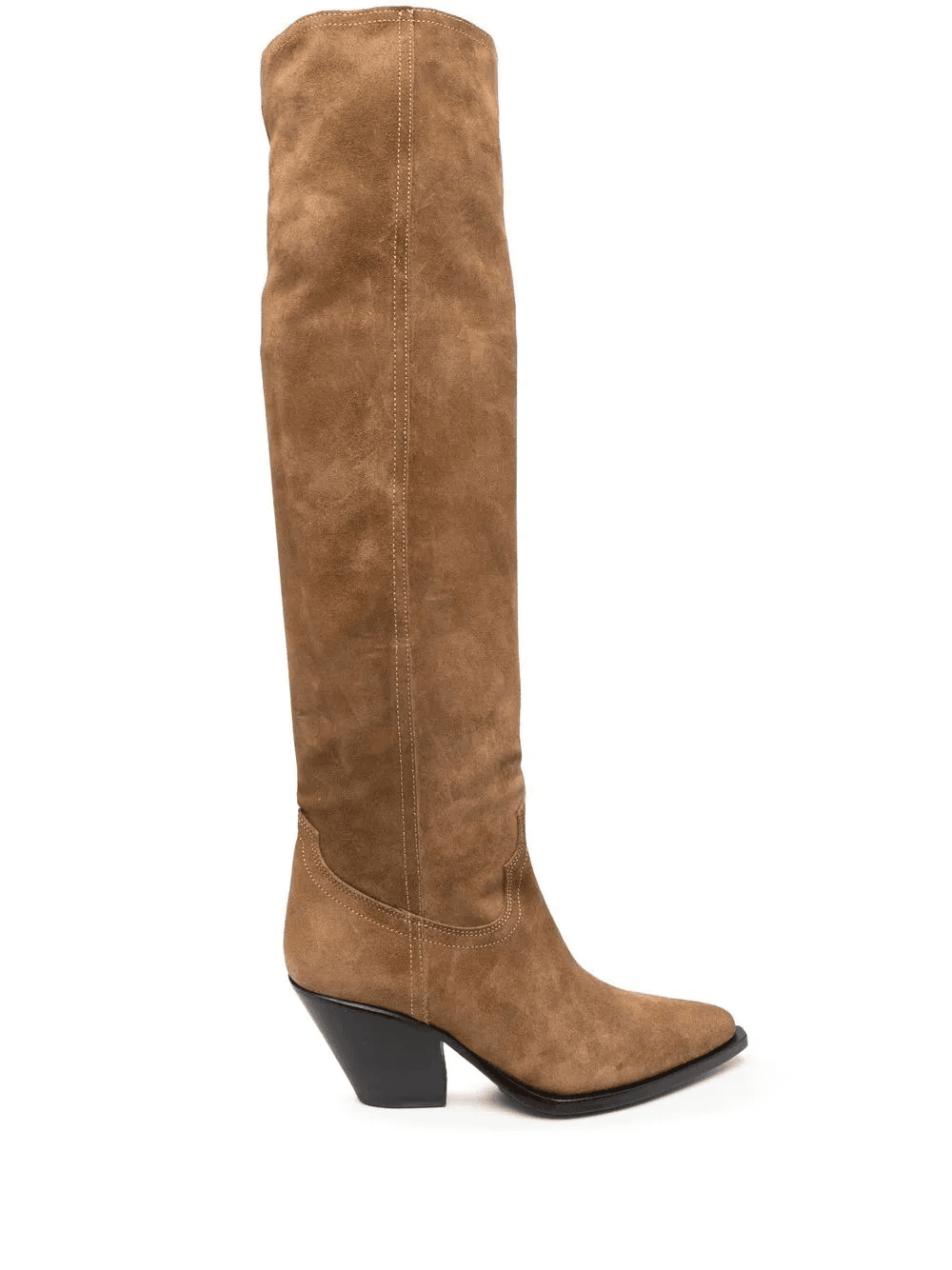 70mm suede boots - Image 1