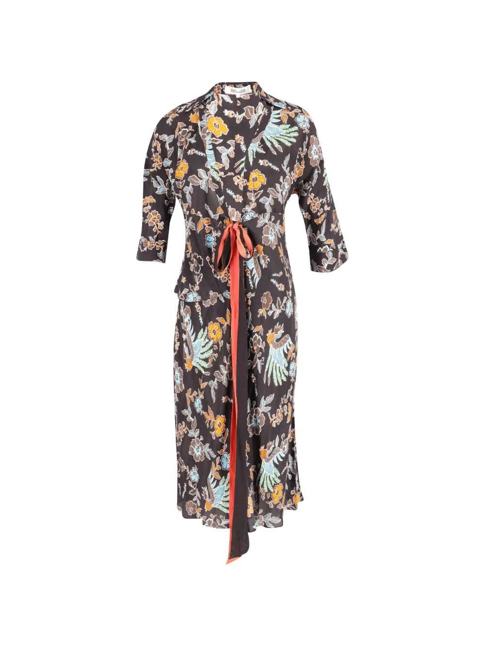 Madalena floral-print wrap dress - Image 1